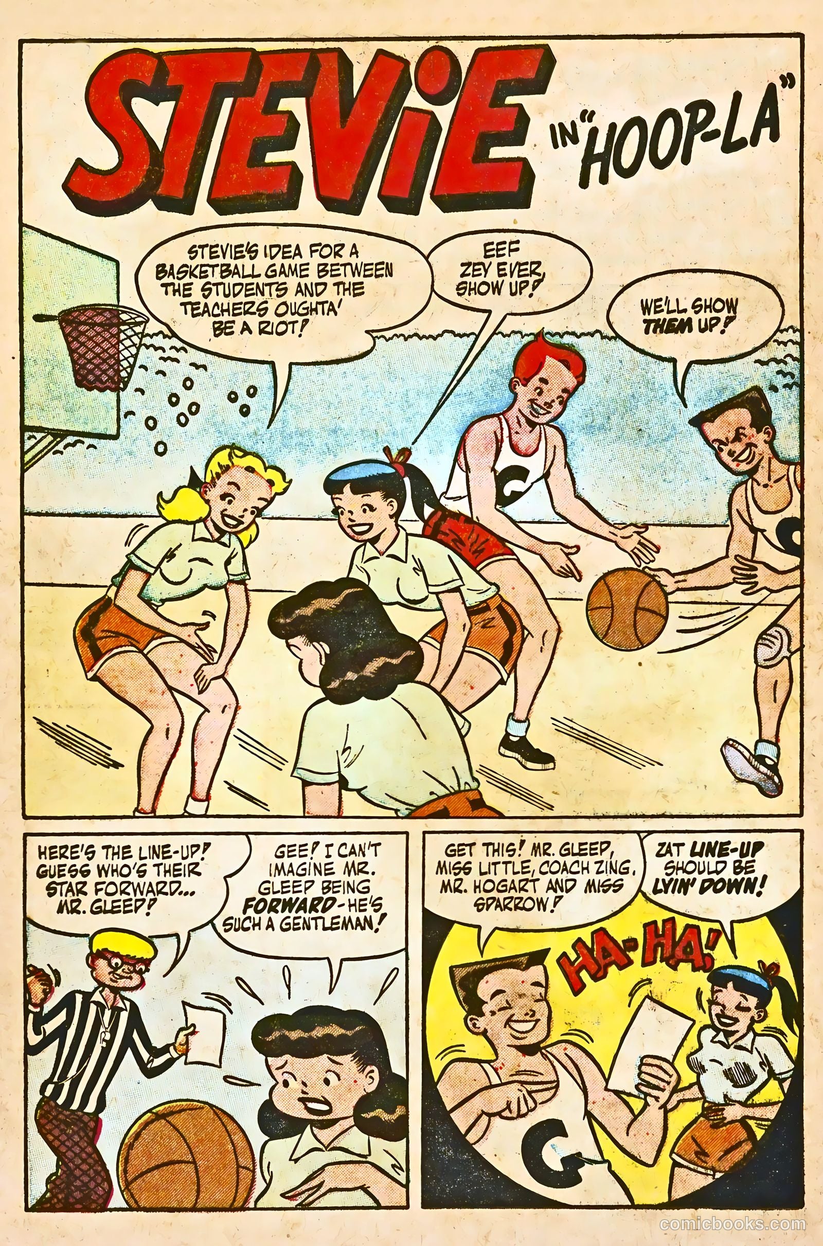 Stevie #4 (1953) — page 28 of 36