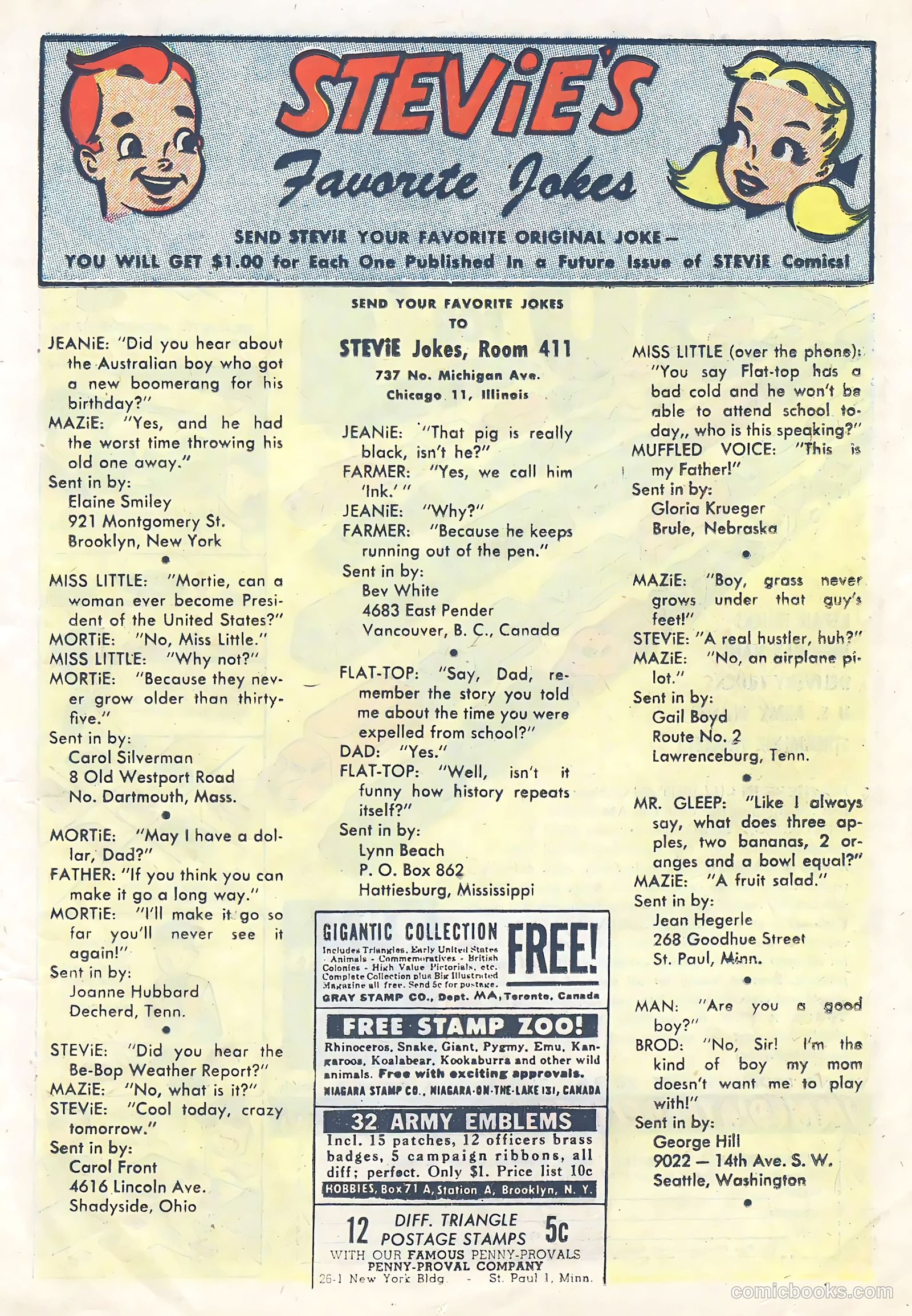 Stevie #5 (1954) — page 21 of 36