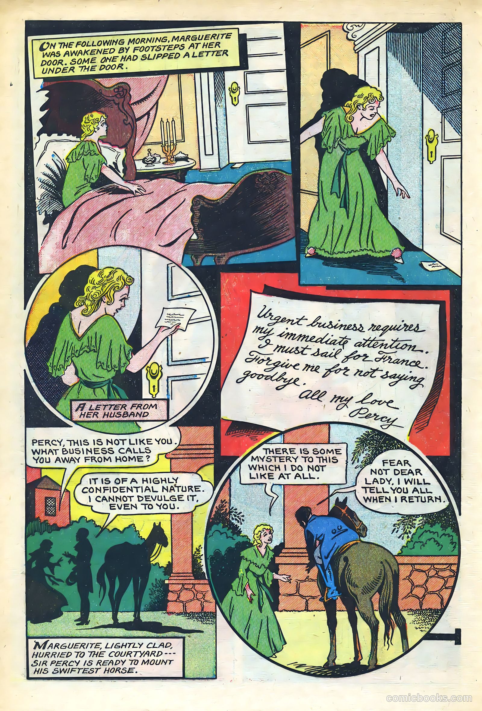 Stories by Famous Authors Illustrated #1 (1950) — page 18 of 53