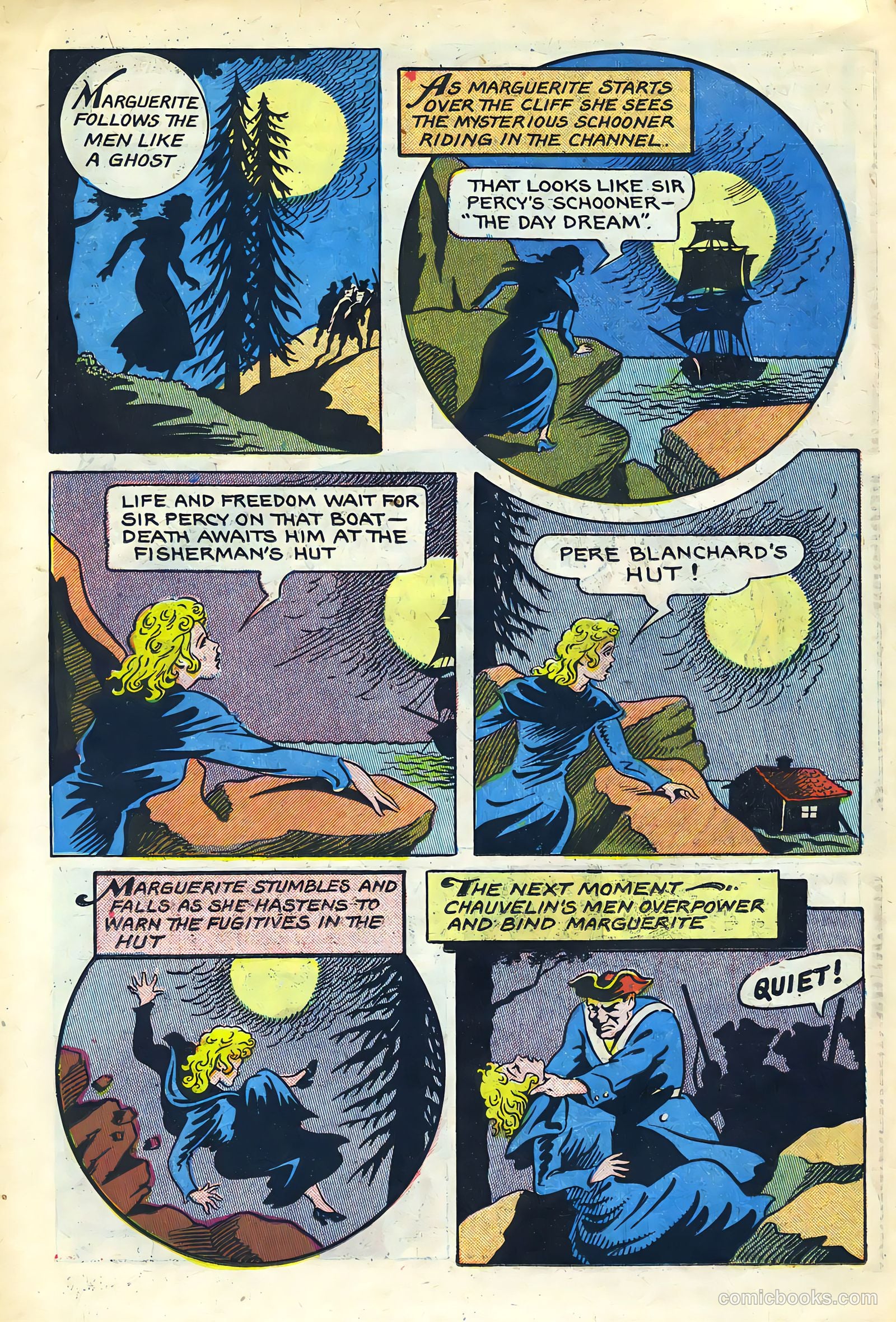 Stories by Famous Authors Illustrated #1 (1950) — page 36 of 53