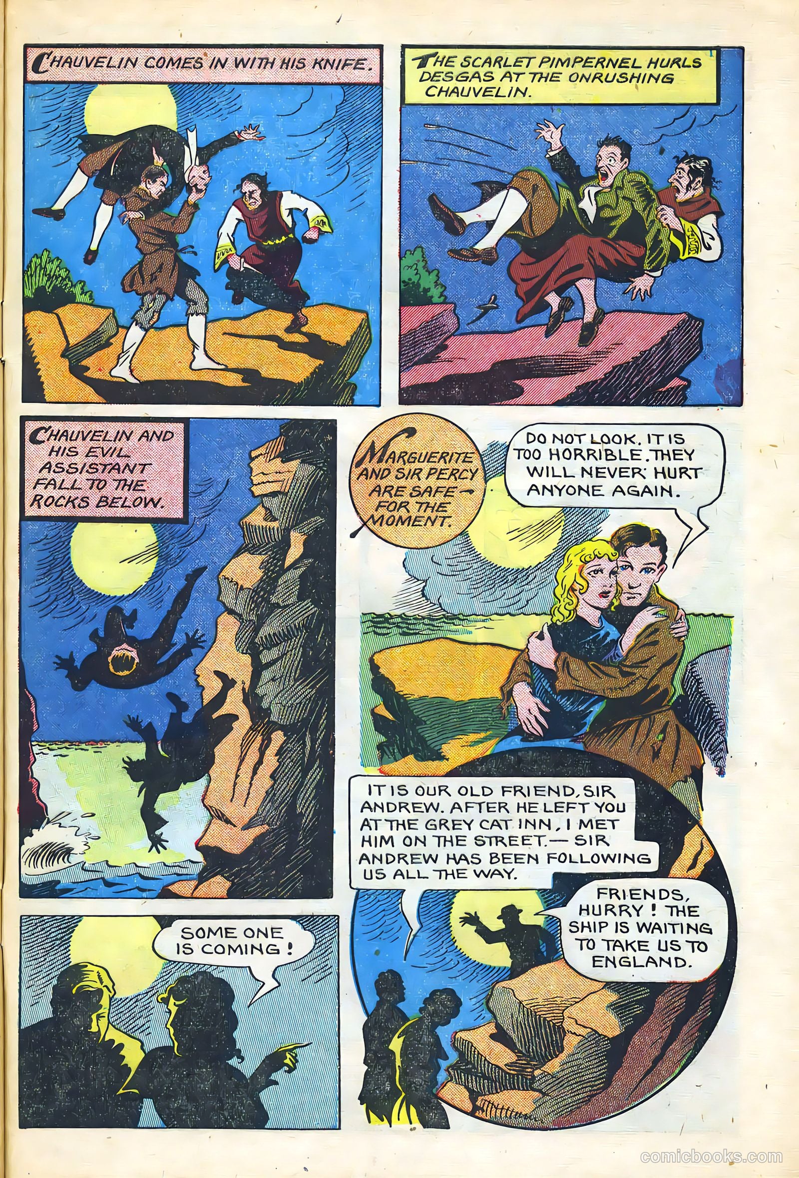 Stories by Famous Authors Illustrated #1 (1950) — page 45 of 53