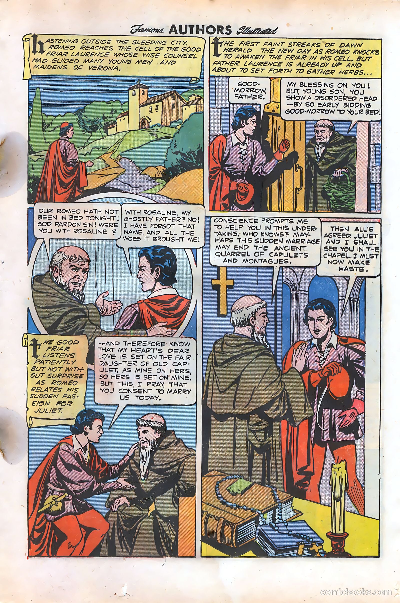 Stories by Famous Authors Illustrated #10 (1950) — page 13 of 36