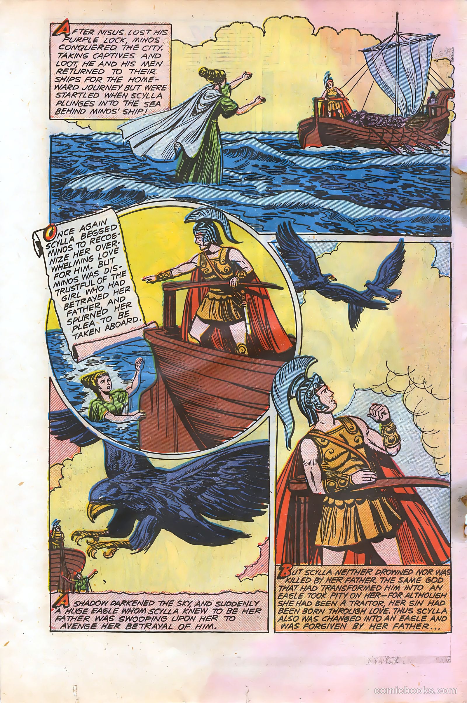 Stories by Famous Authors Illustrated #10 (1950) — page 34 of 36