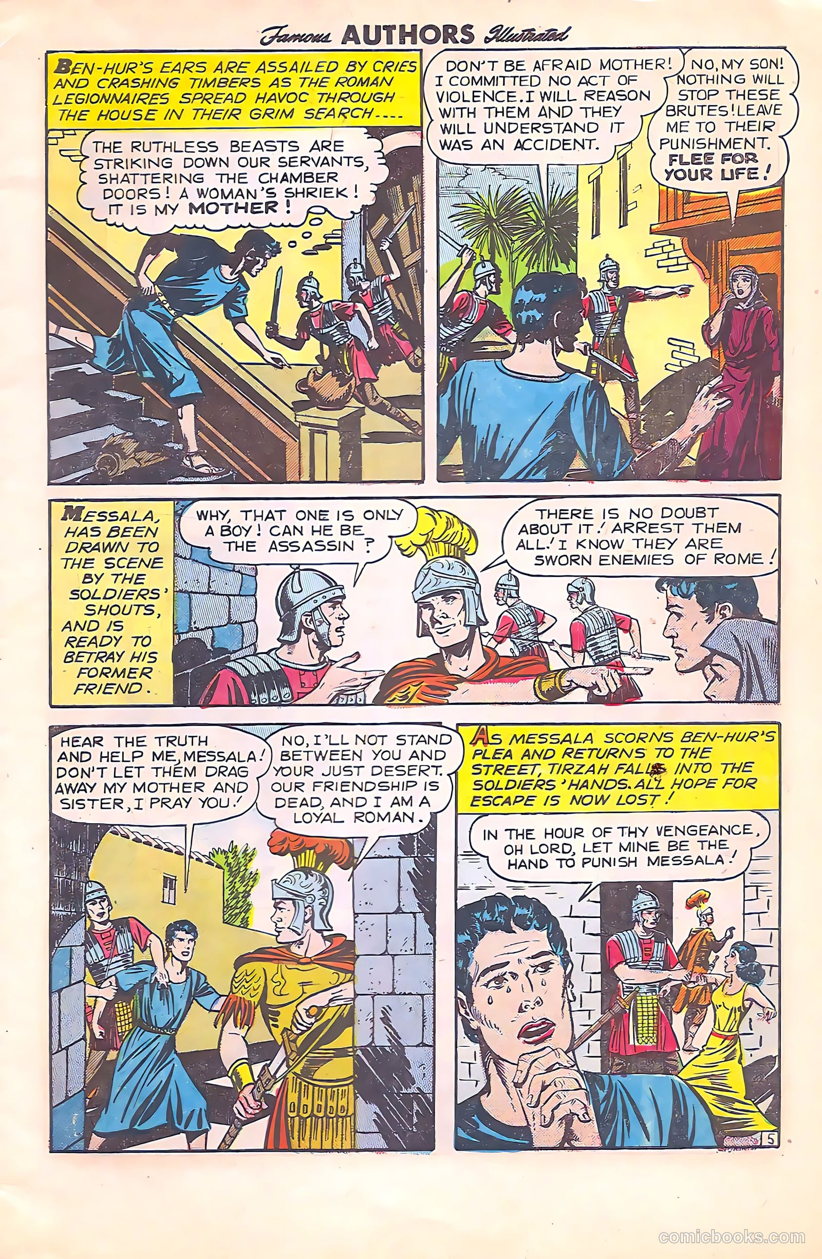 Stories by Famous Authors Illustrated #11 (1951) — page 7 of 51