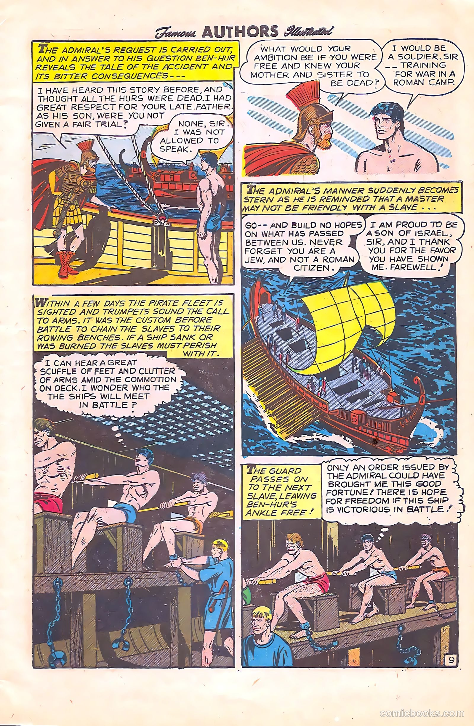 Stories by Famous Authors Illustrated #11 (1951) — page 11 of 51