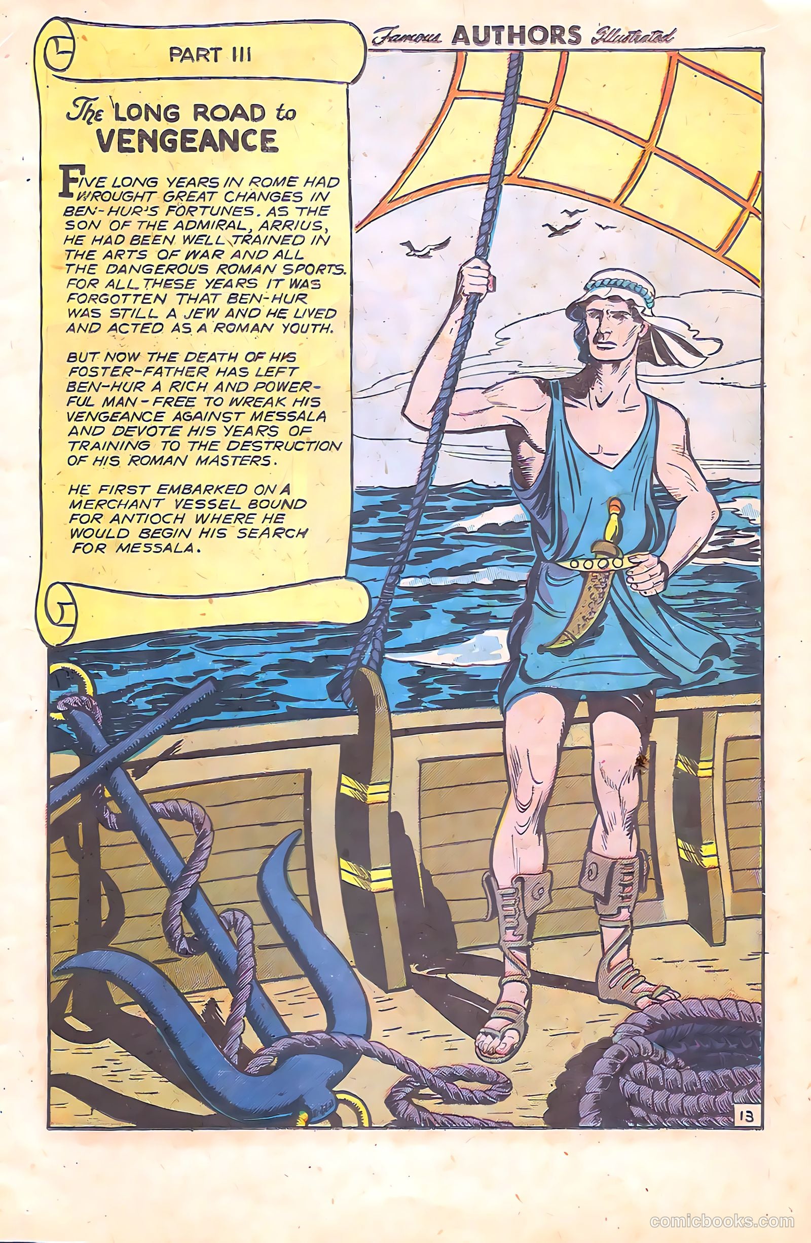 Stories by Famous Authors Illustrated #11 (1951) — page 15 of 51