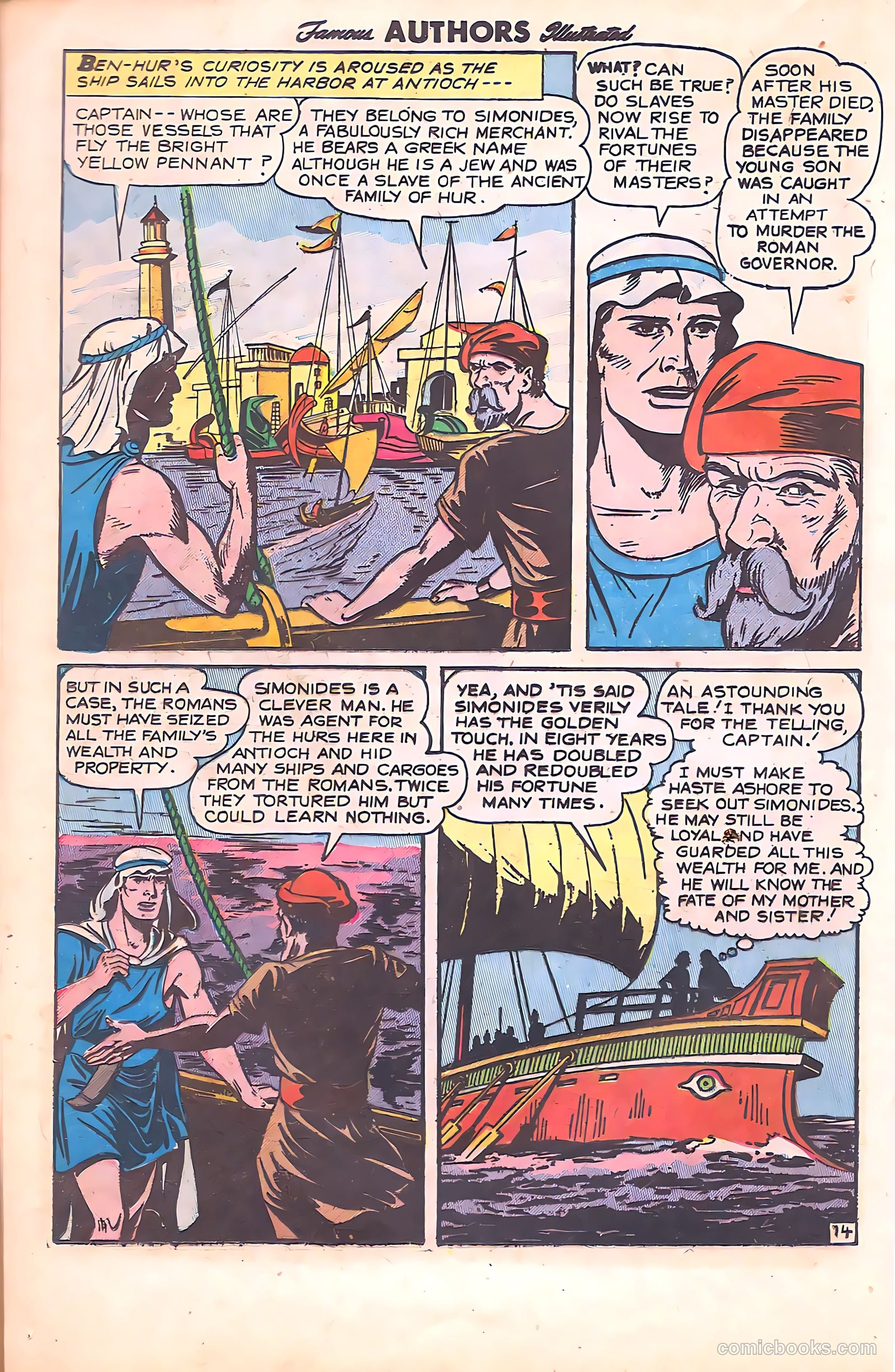 Stories by Famous Authors Illustrated #11 (1951) — page 16 of 51