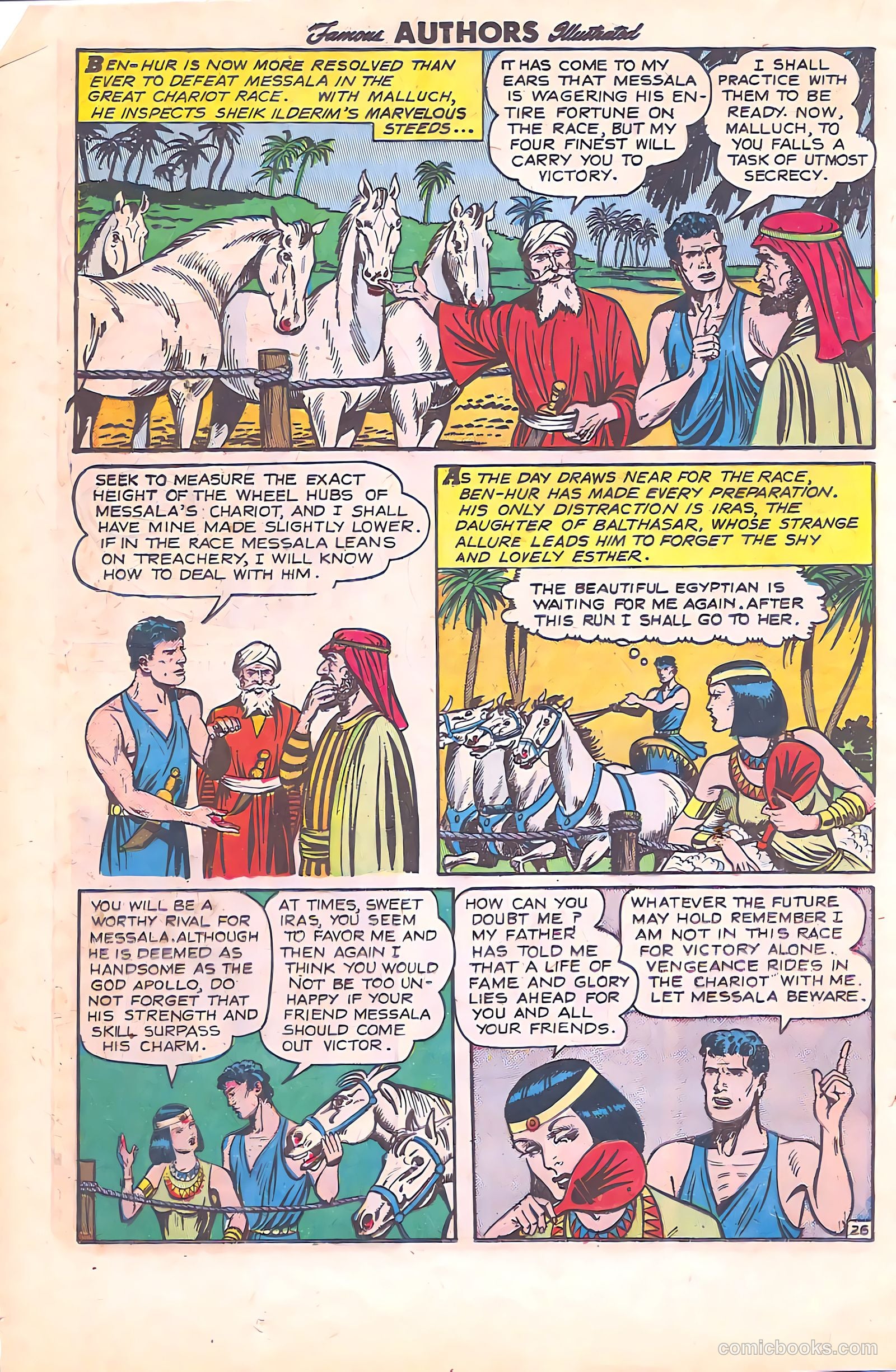 Stories by Famous Authors Illustrated #11 (1951) — page 28 of 51