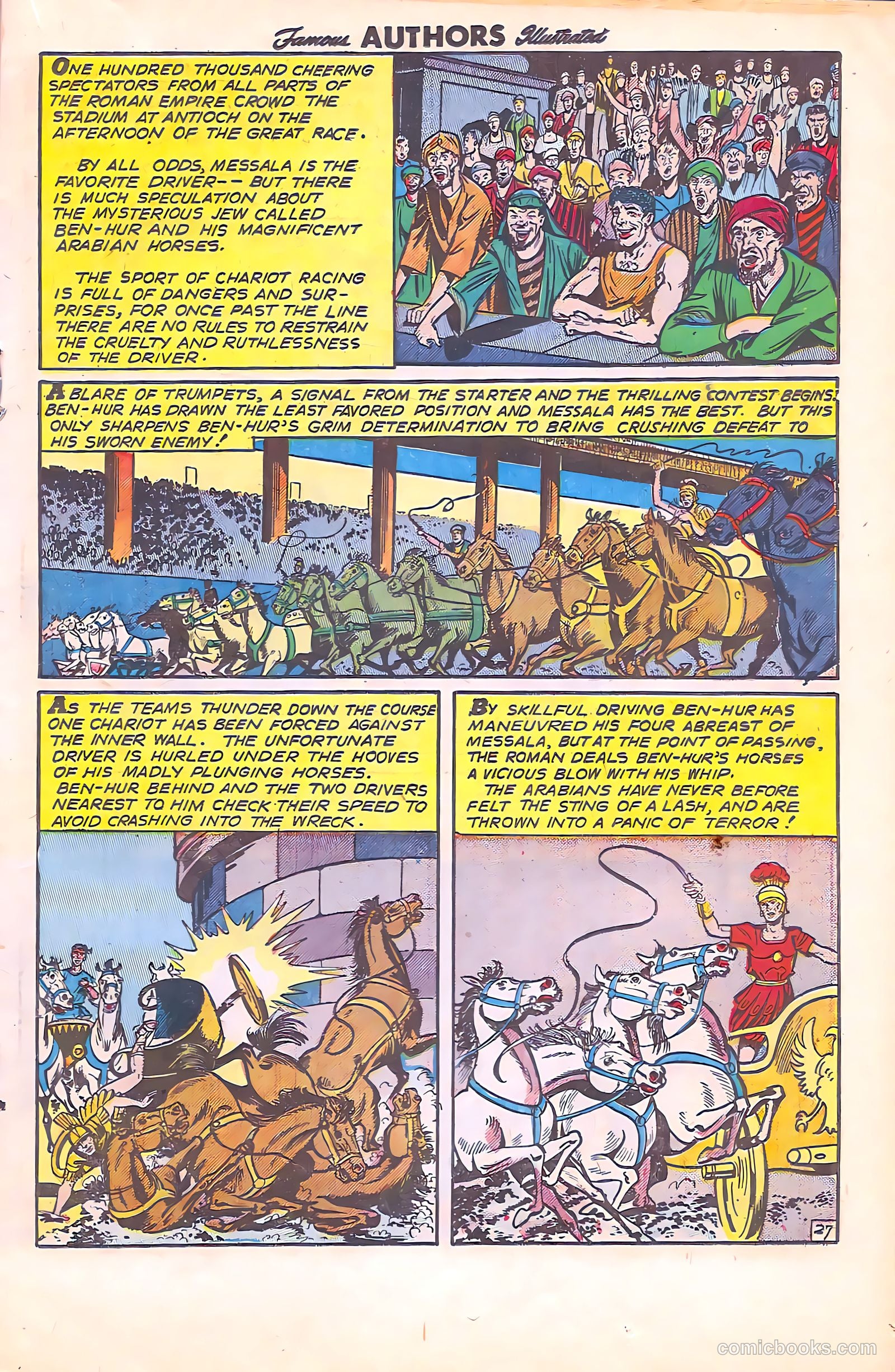Stories by Famous Authors Illustrated #11 (1951) — page 29 of 51