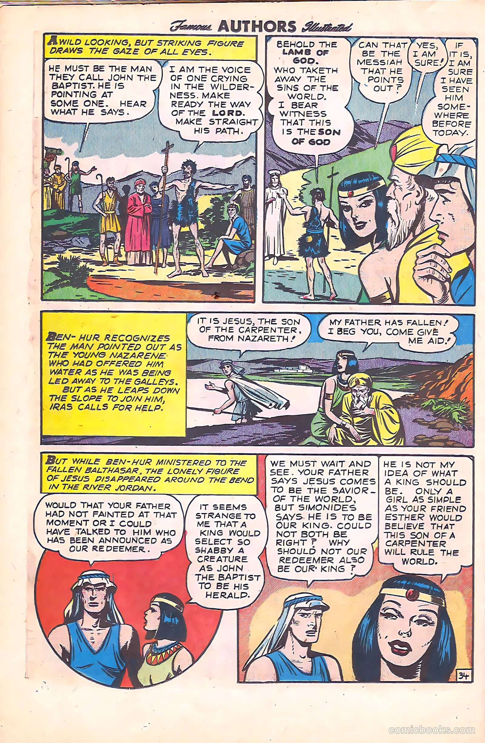 Stories by Famous Authors Illustrated #11 (1951) — page 35 of 51