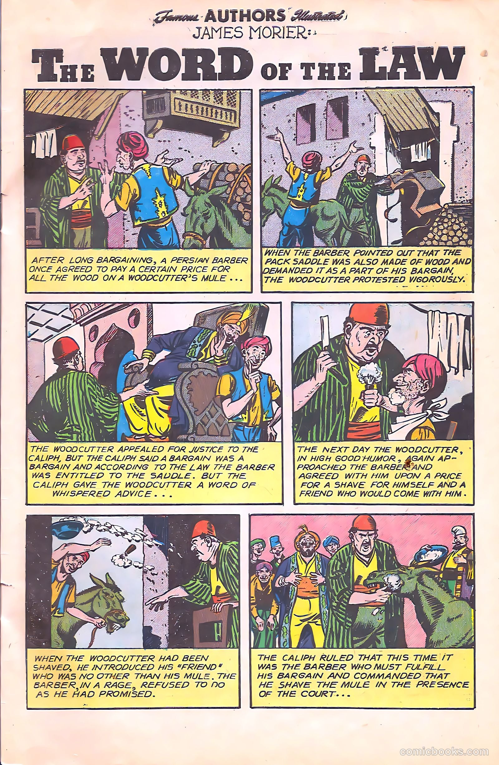 Stories by Famous Authors Illustrated #11 (1951) — page 46 of 51