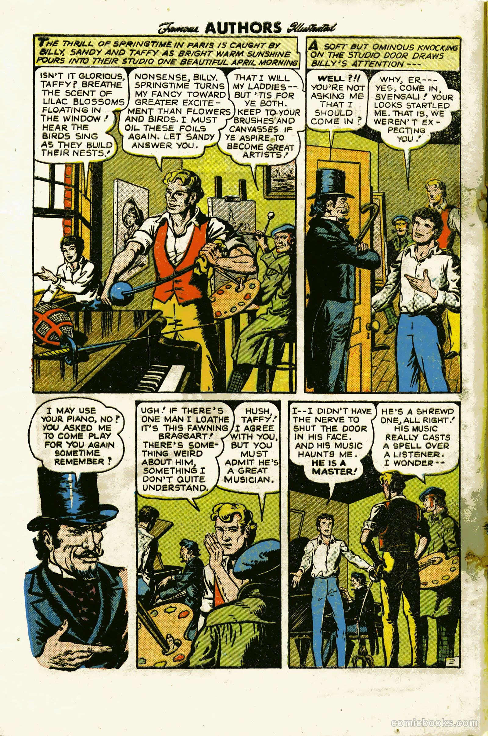 Stories by Famous Authors Illustrated #12 (1951) — page 4 of 36