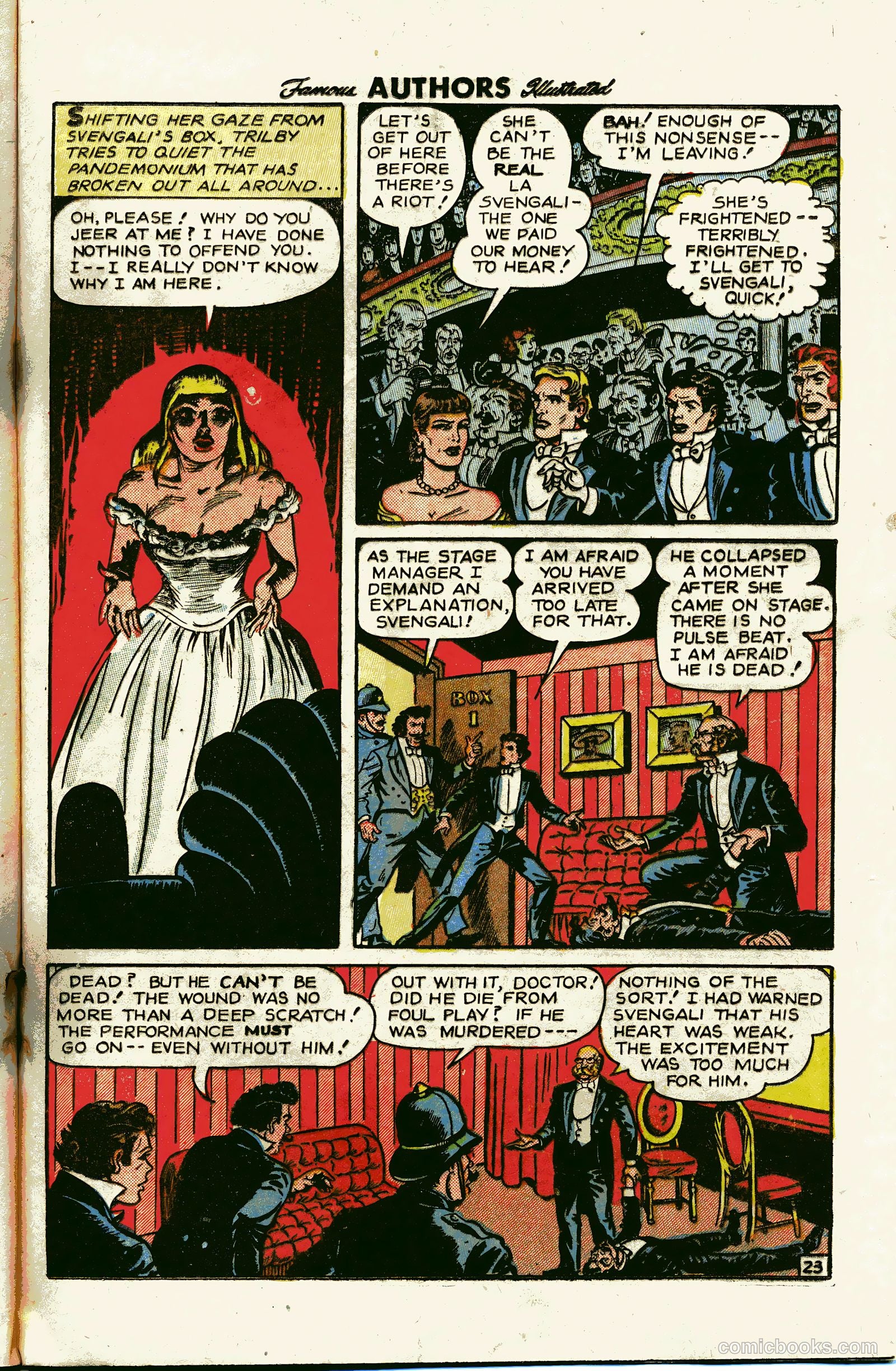 Stories by Famous Authors Illustrated #12 (1951) — page 25 of 36
