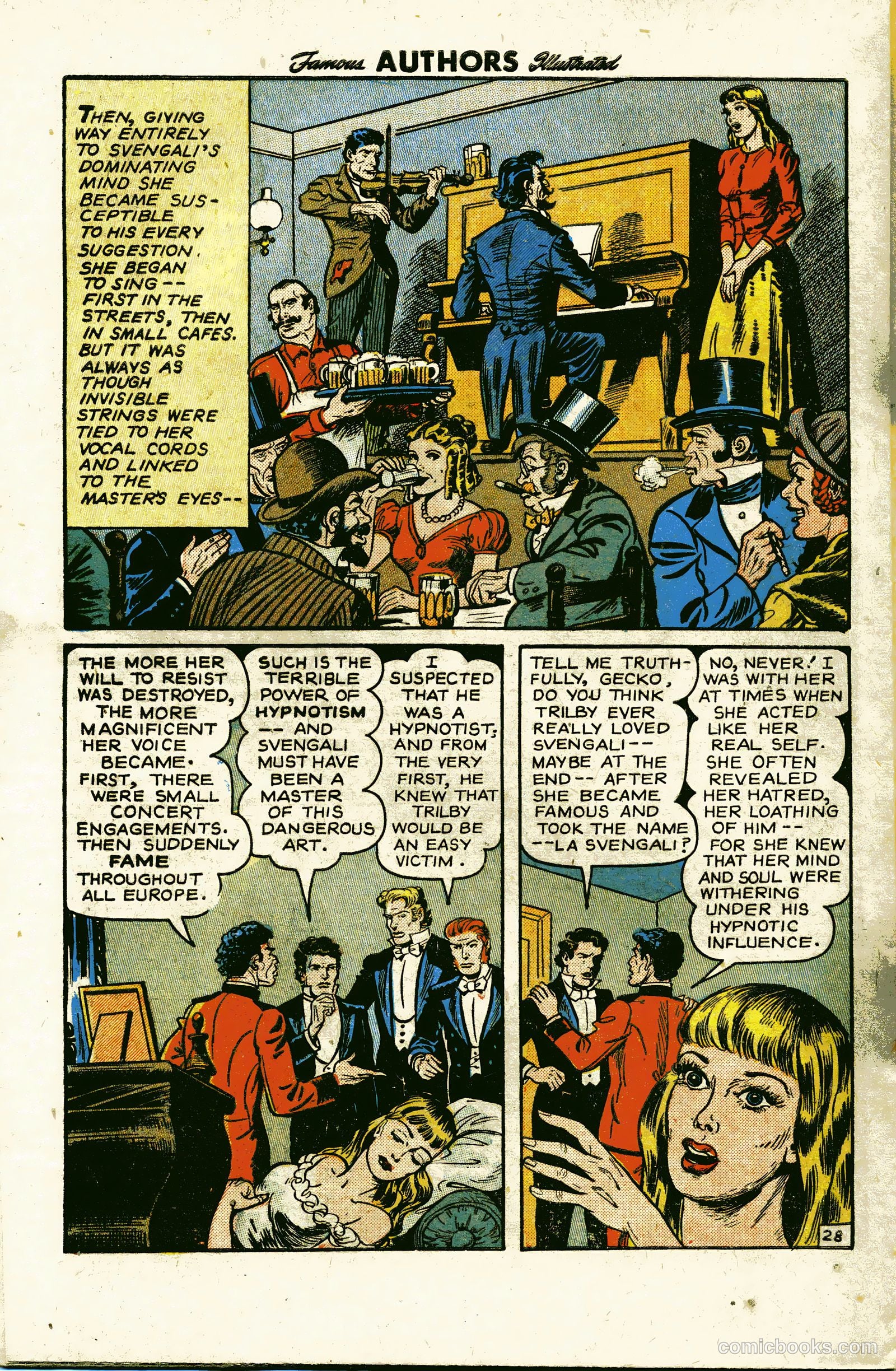 Stories by Famous Authors Illustrated #12 (1951) — page 30 of 36