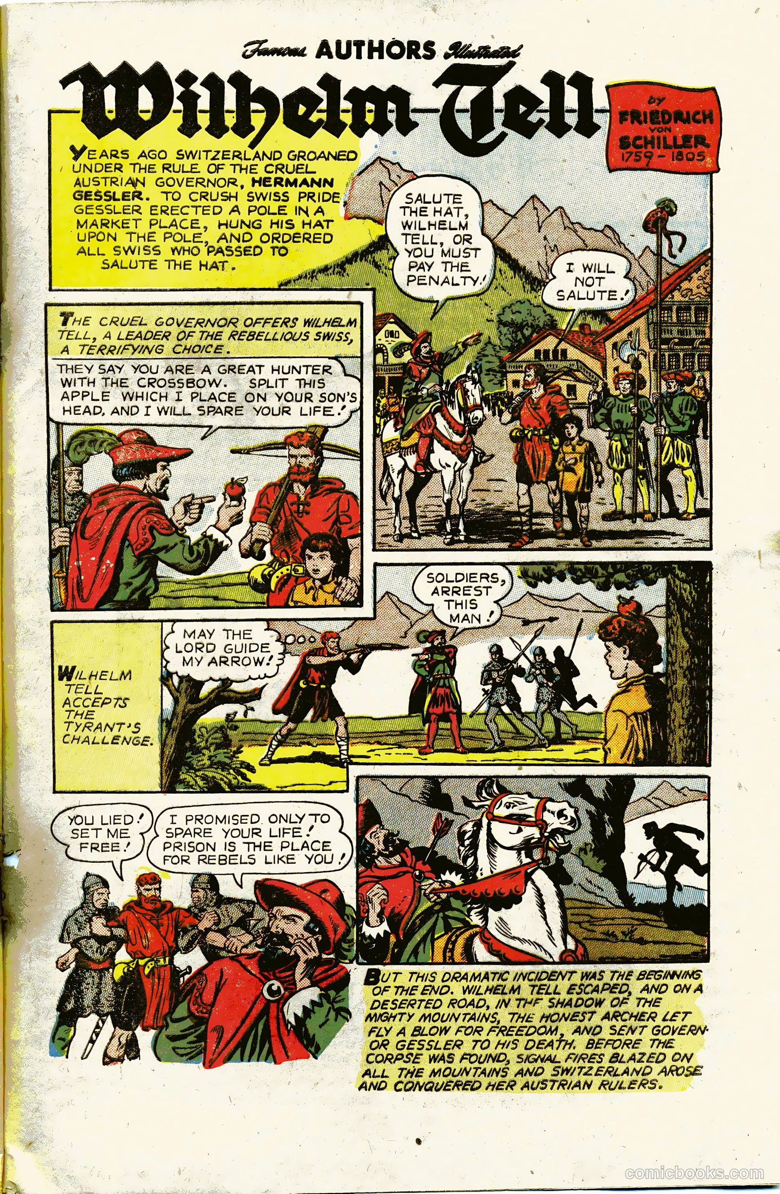 Stories by Famous Authors Illustrated #12 (1951) — page 33 of 36