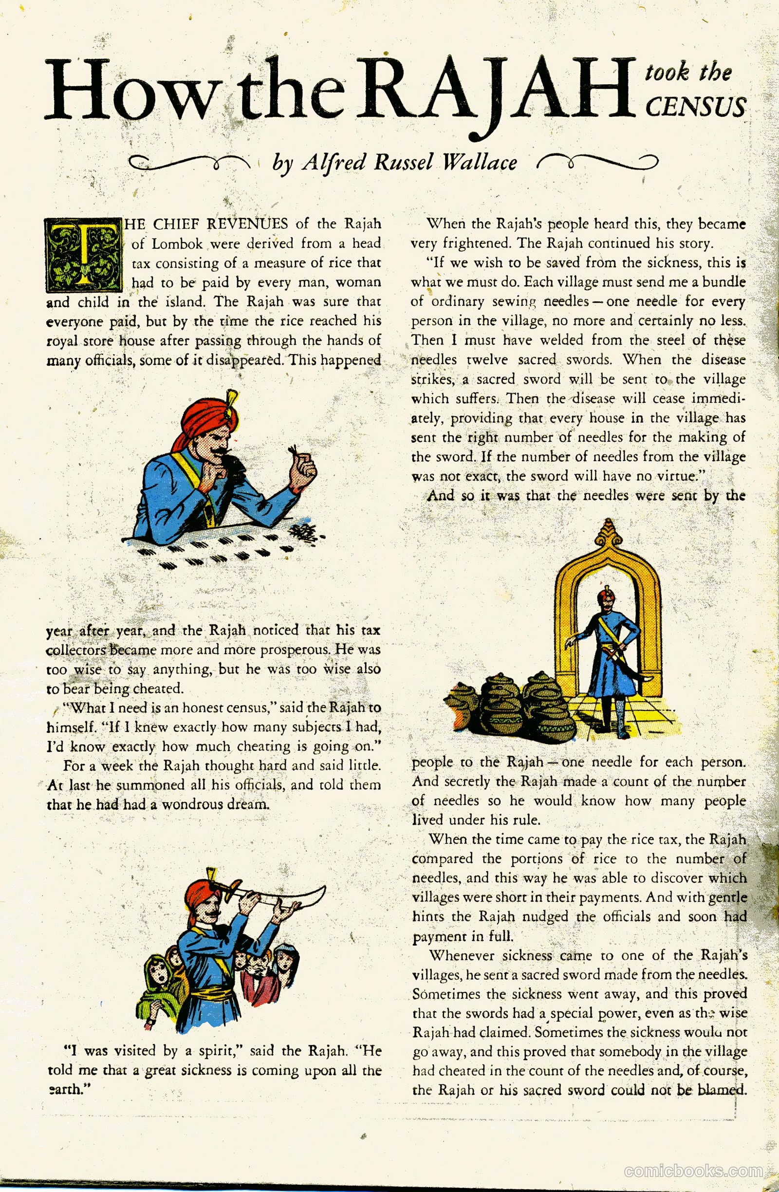 Stories by Famous Authors Illustrated #12 (1951) — page 34 of 36