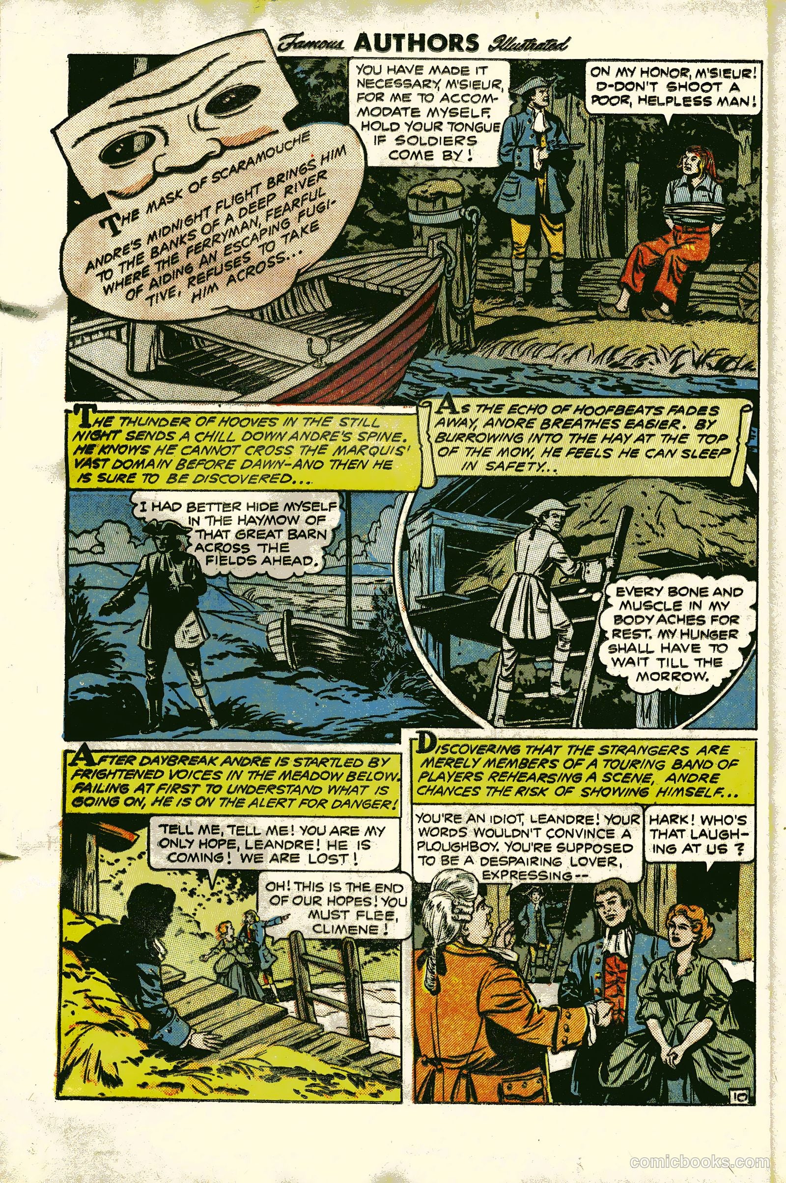 Stories by Famous Authors Illustrated #13 (1951) — page 12 of 36