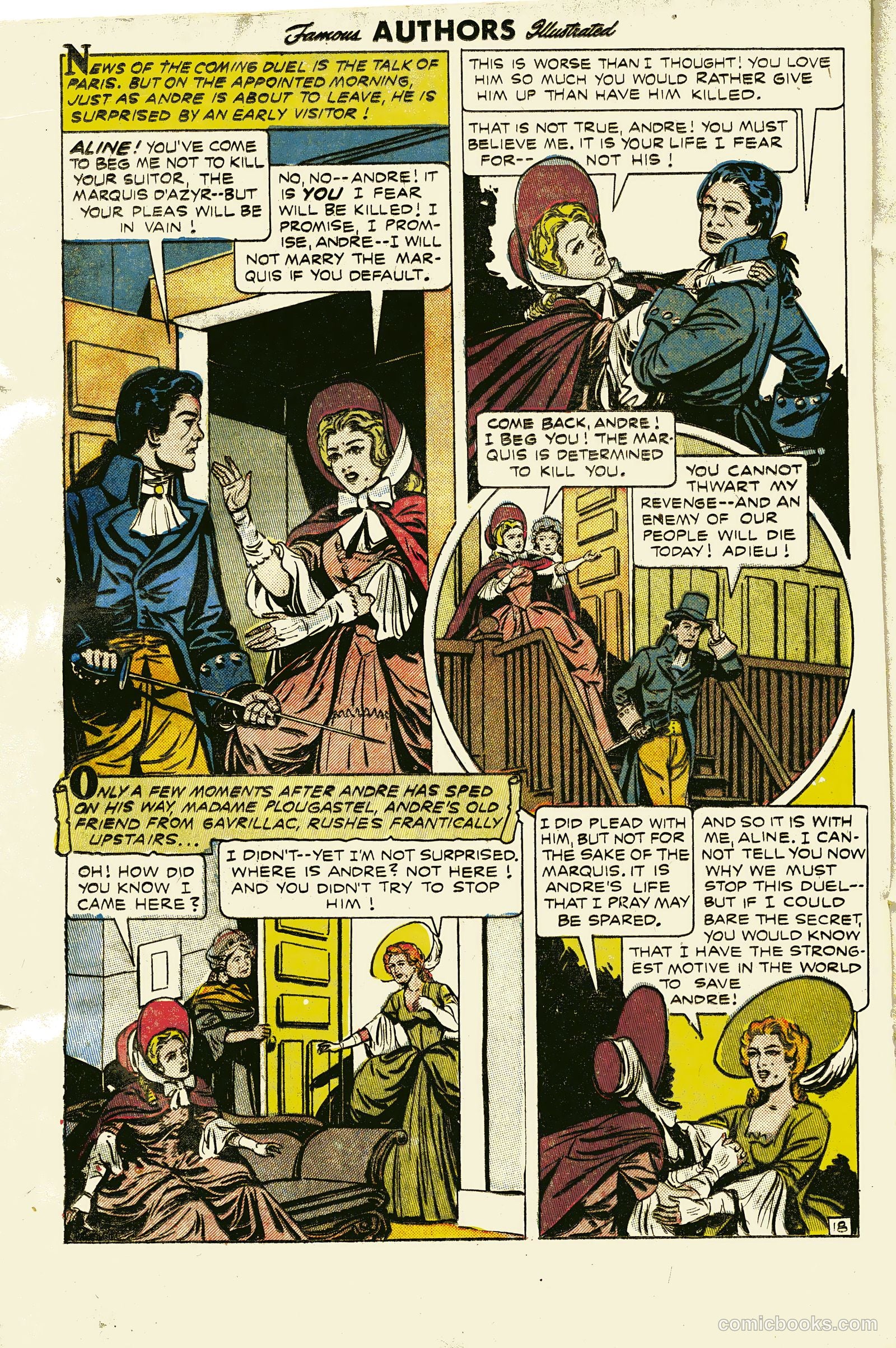 Stories by Famous Authors Illustrated #13 (1951) — page 20 of 36