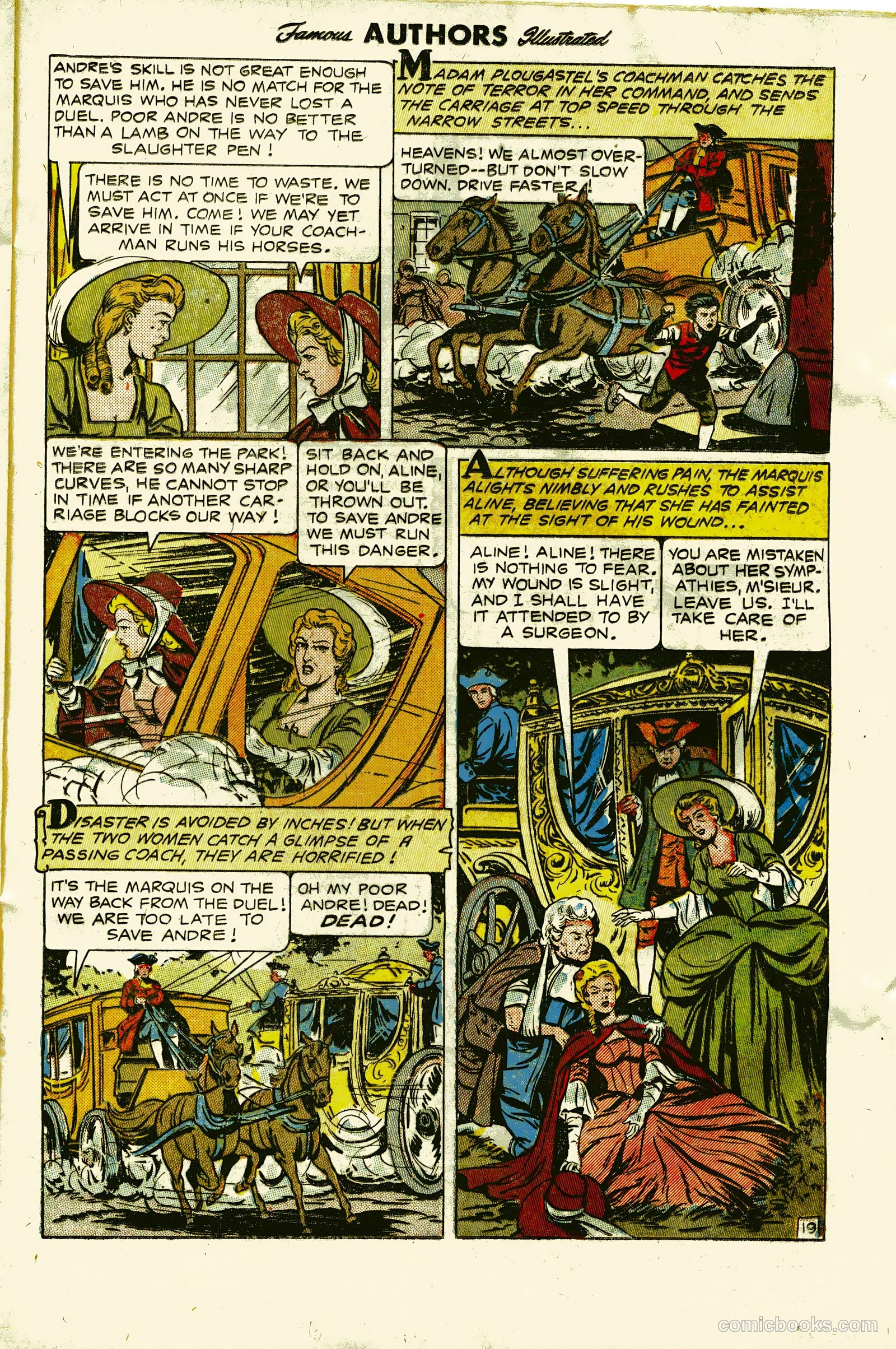 Stories by Famous Authors Illustrated #13 (1951) — page 21 of 36