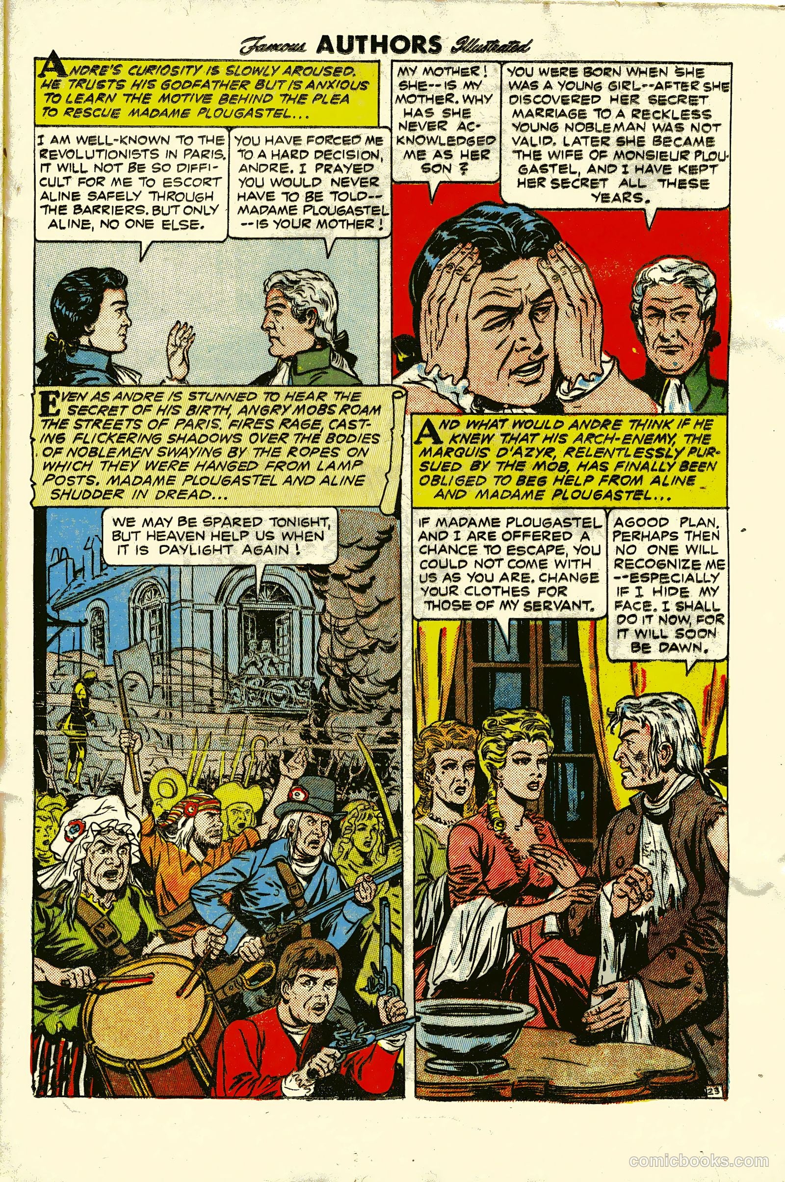 Stories by Famous Authors Illustrated #13 (1951) — page 25 of 36