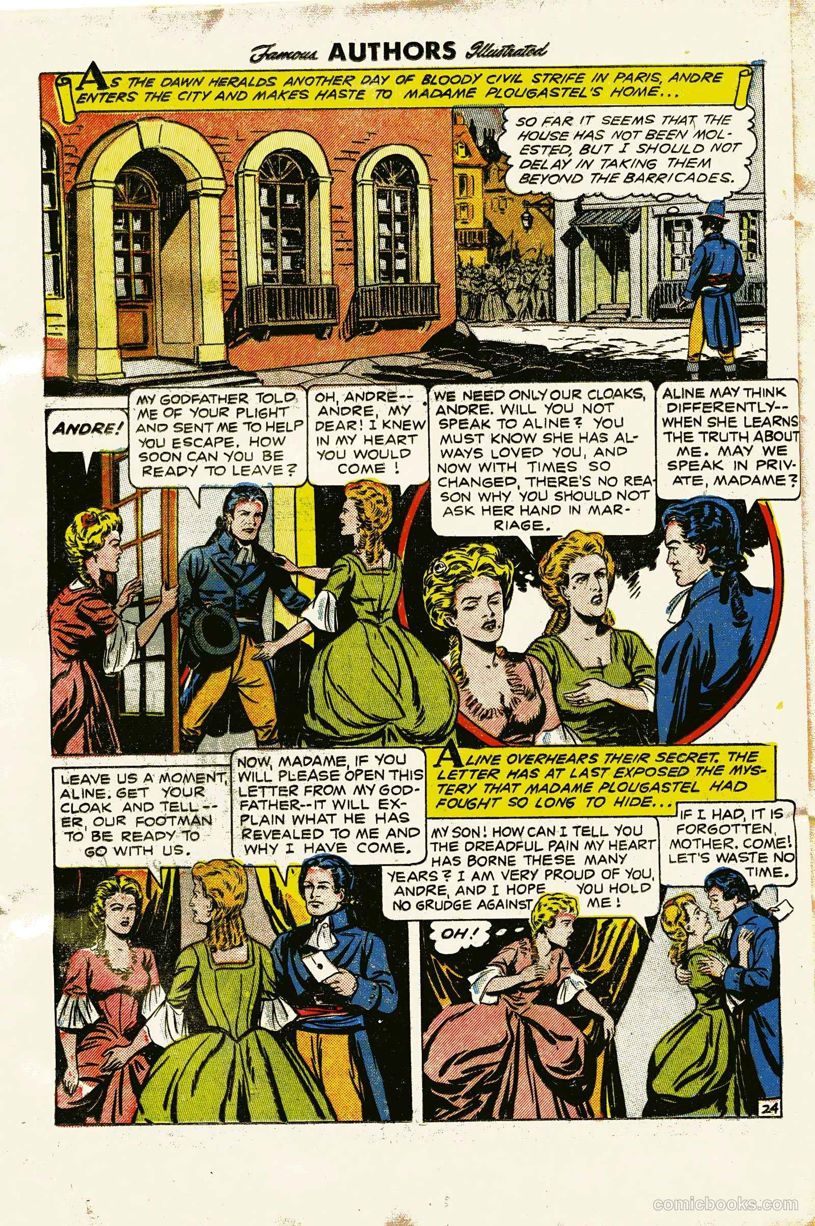 Stories by Famous Authors Illustrated #13 (1951) — page 26 of 36