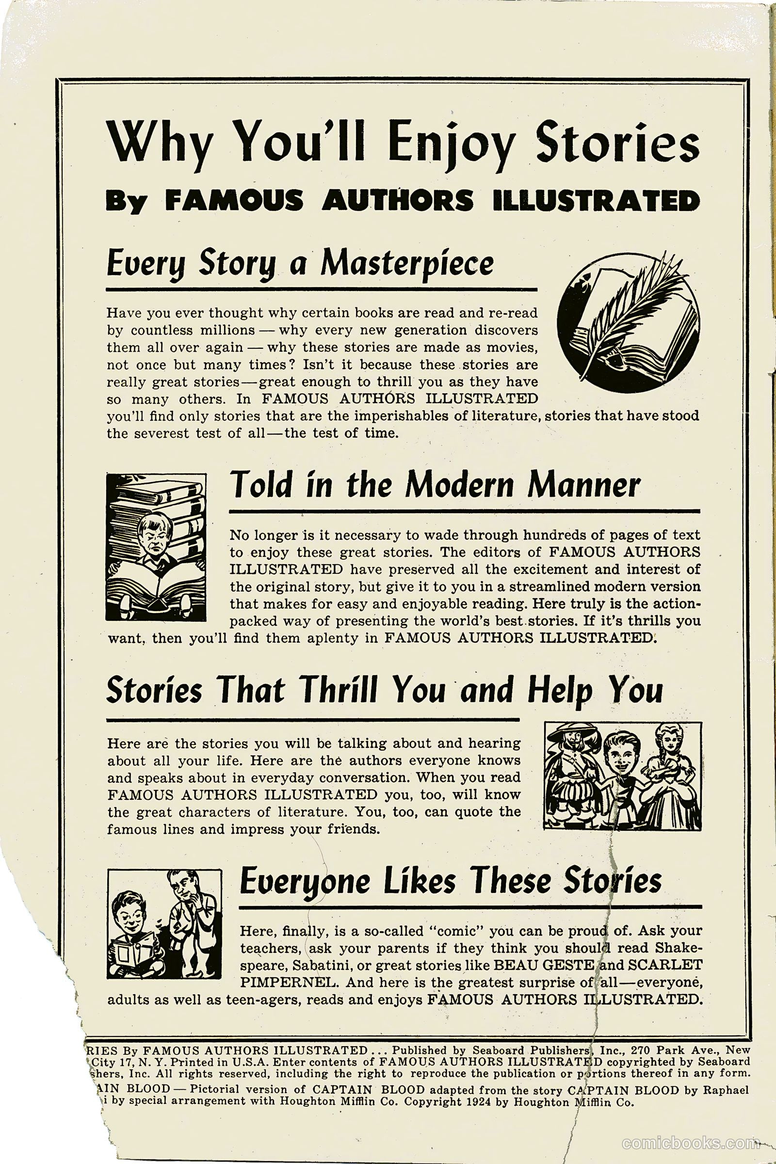Stories by Famous Authors Illustrated #2 — page 2 of 52