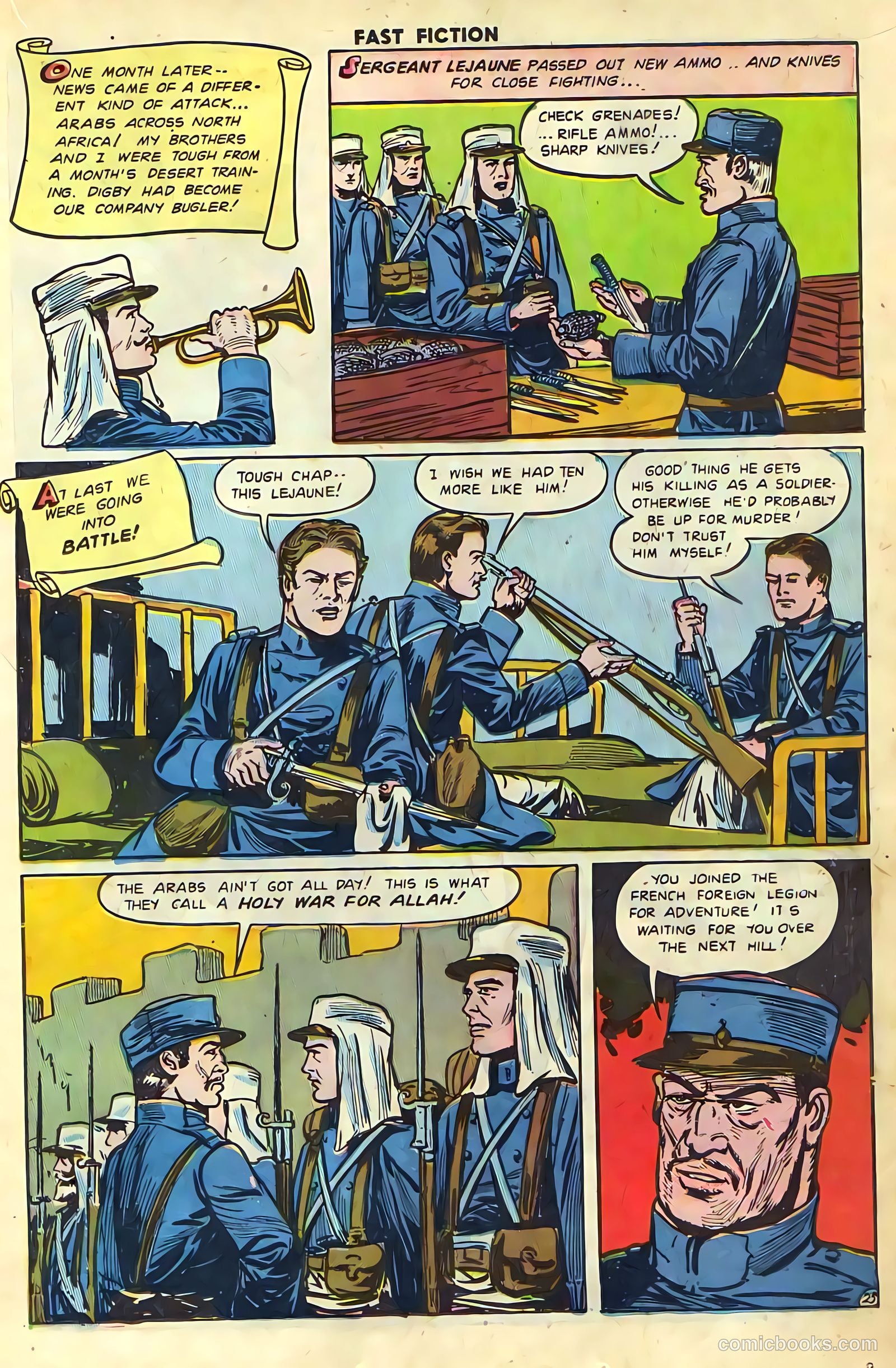 Stories by Famous Authors Illustrated #5 (1950) — page 27 of 56