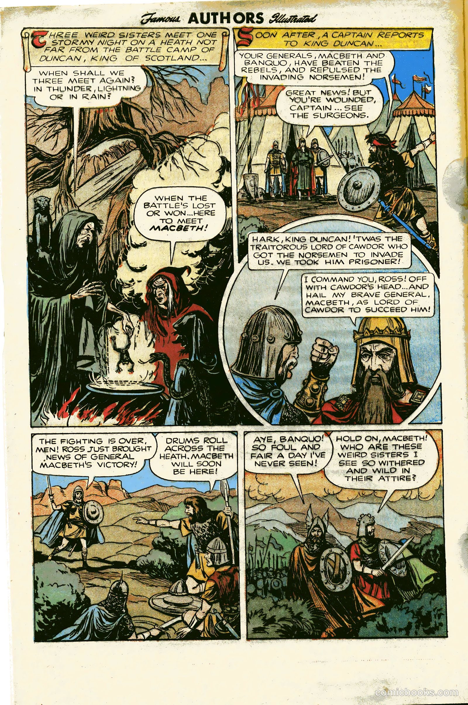 Stories by Famous Authors Illustrated #6 (1950) — page 4 of 35