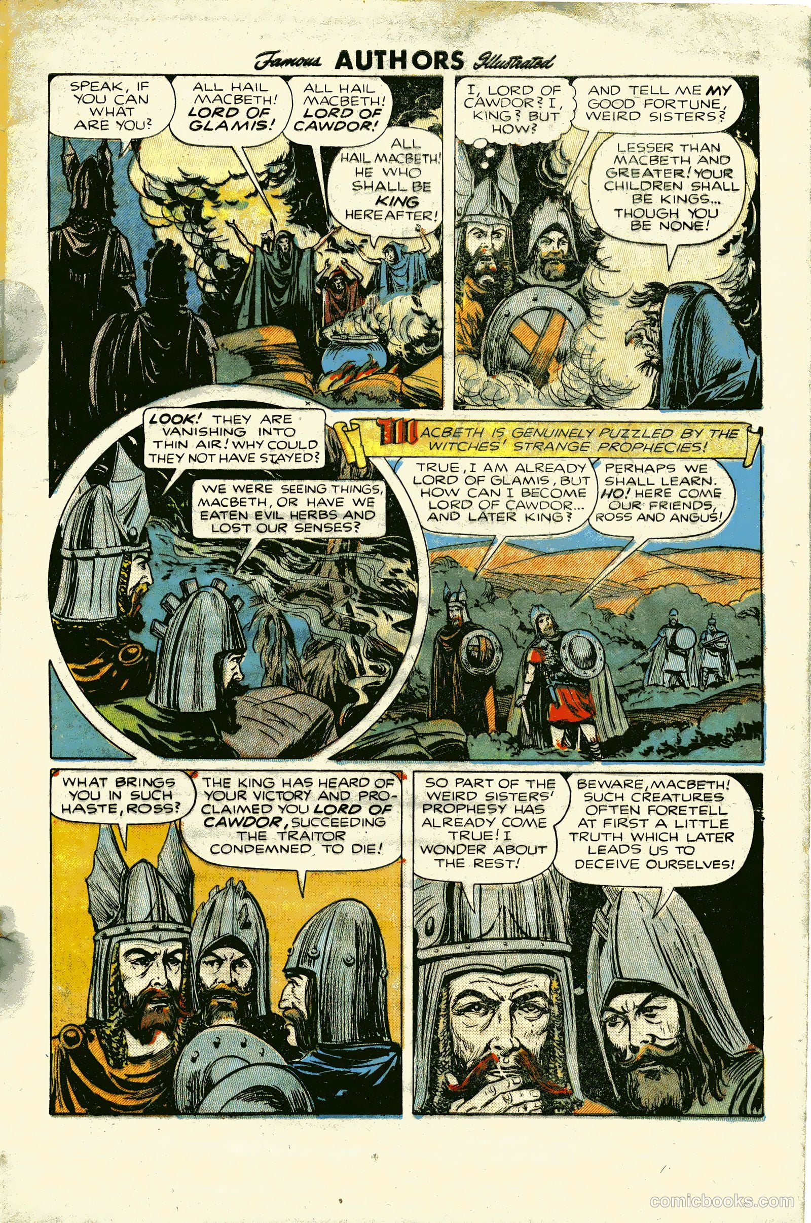 Stories by Famous Authors Illustrated #6 (1950) — page 5 of 35