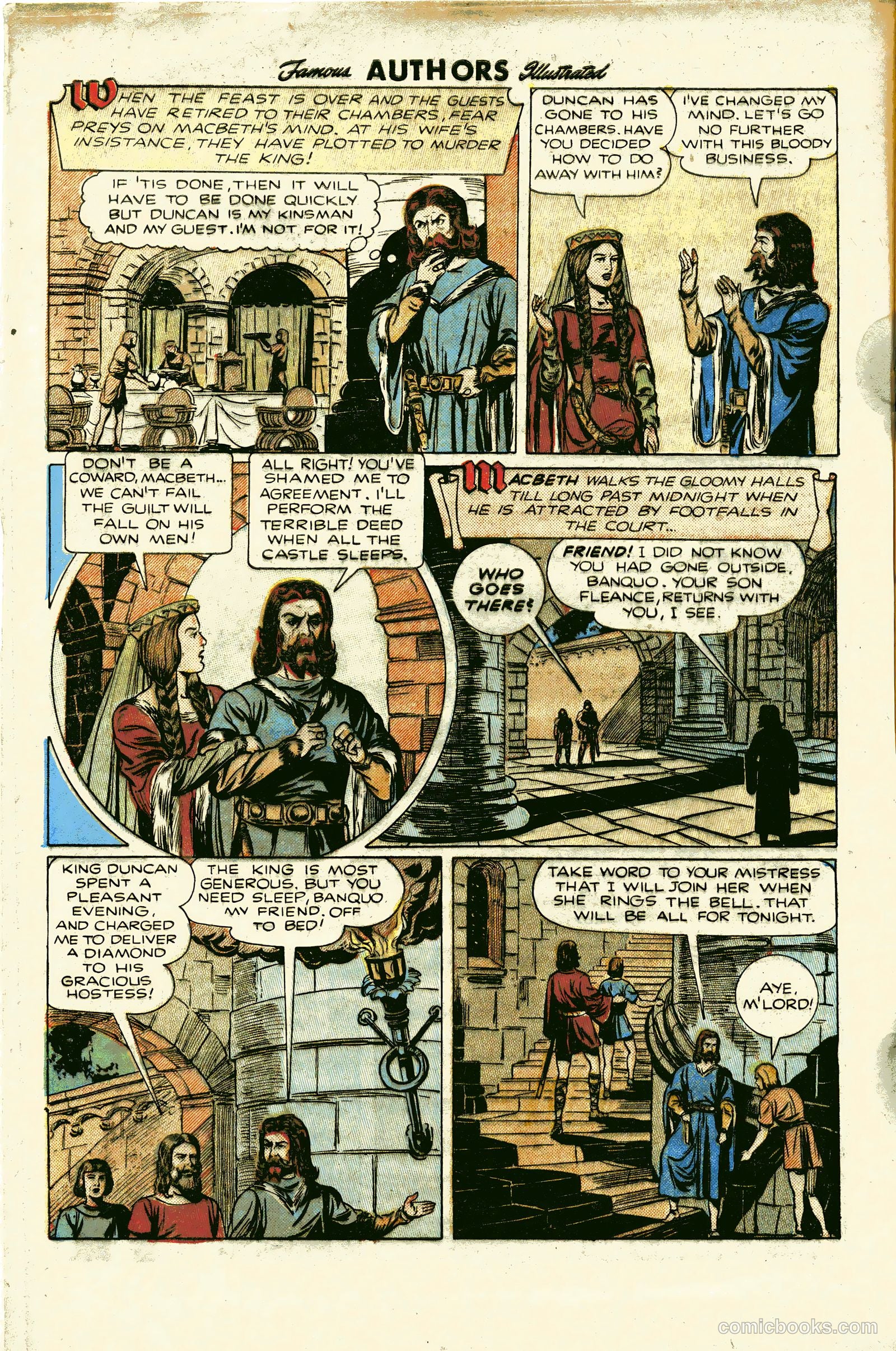 Stories by Famous Authors Illustrated #6 (1950) — page 8 of 35