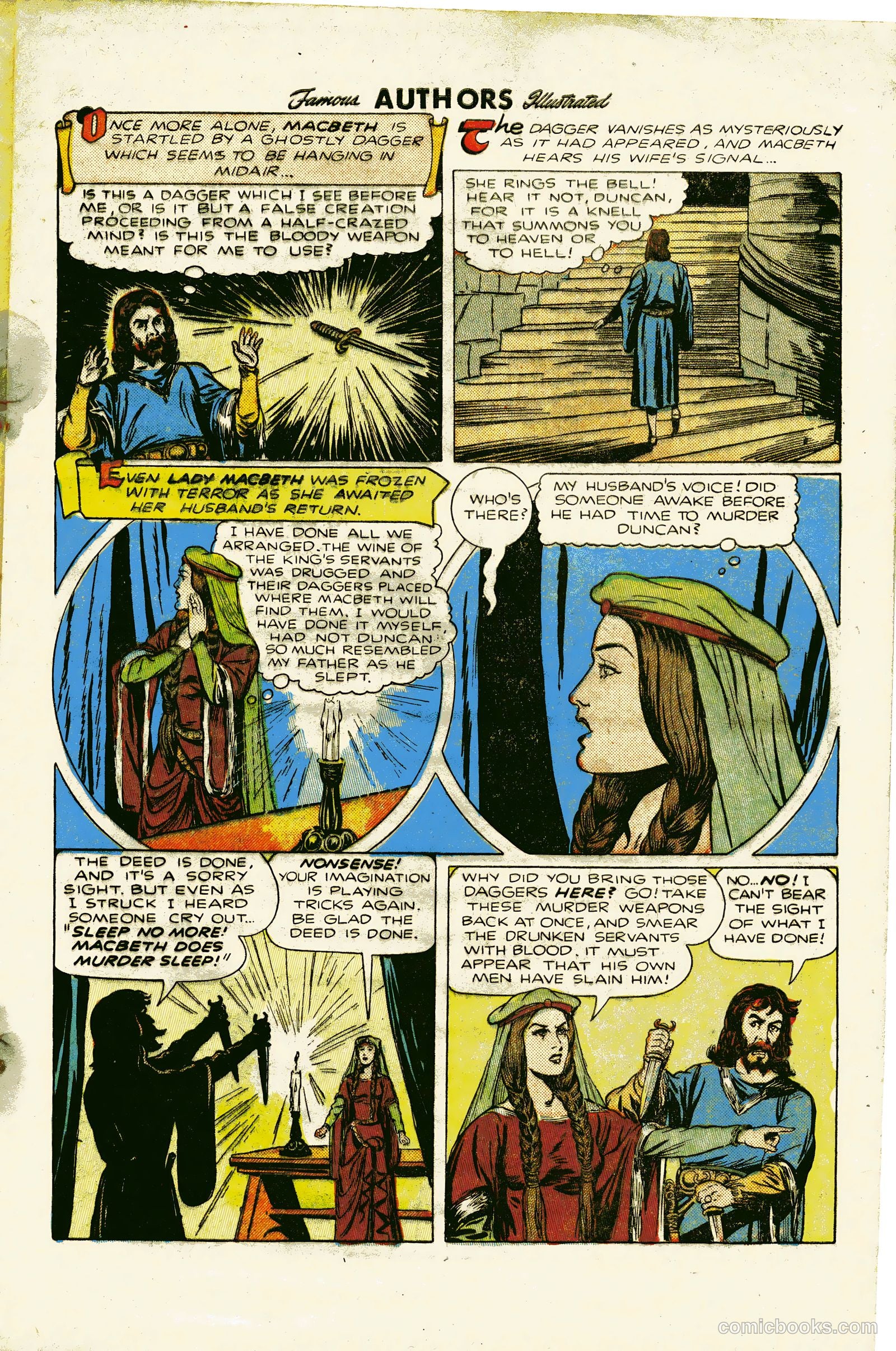 Stories by Famous Authors Illustrated #6 (1950) — page 9 of 35