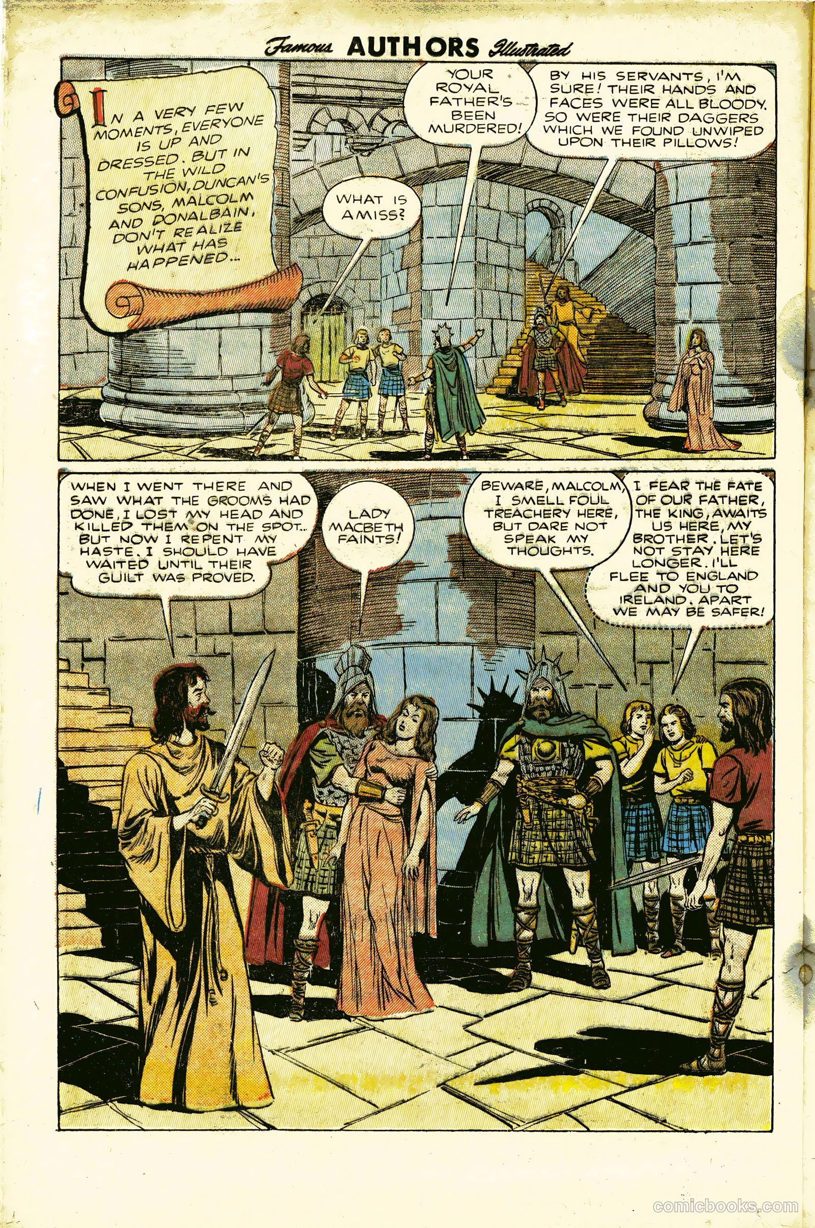 Stories by Famous Authors Illustrated #6 (1950) — page 12 of 35