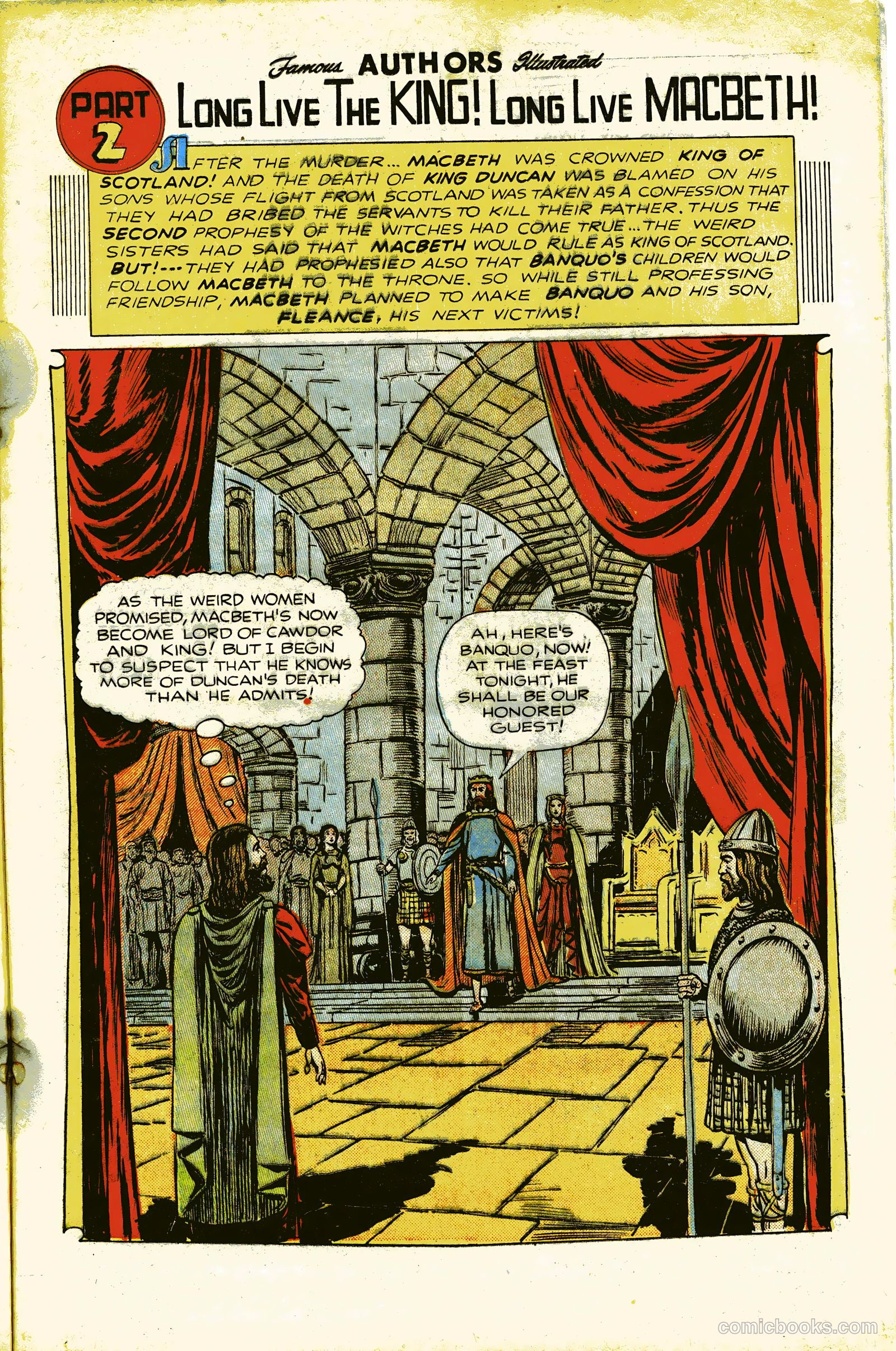 Stories by Famous Authors Illustrated #6 (1950) — page 13 of 35
