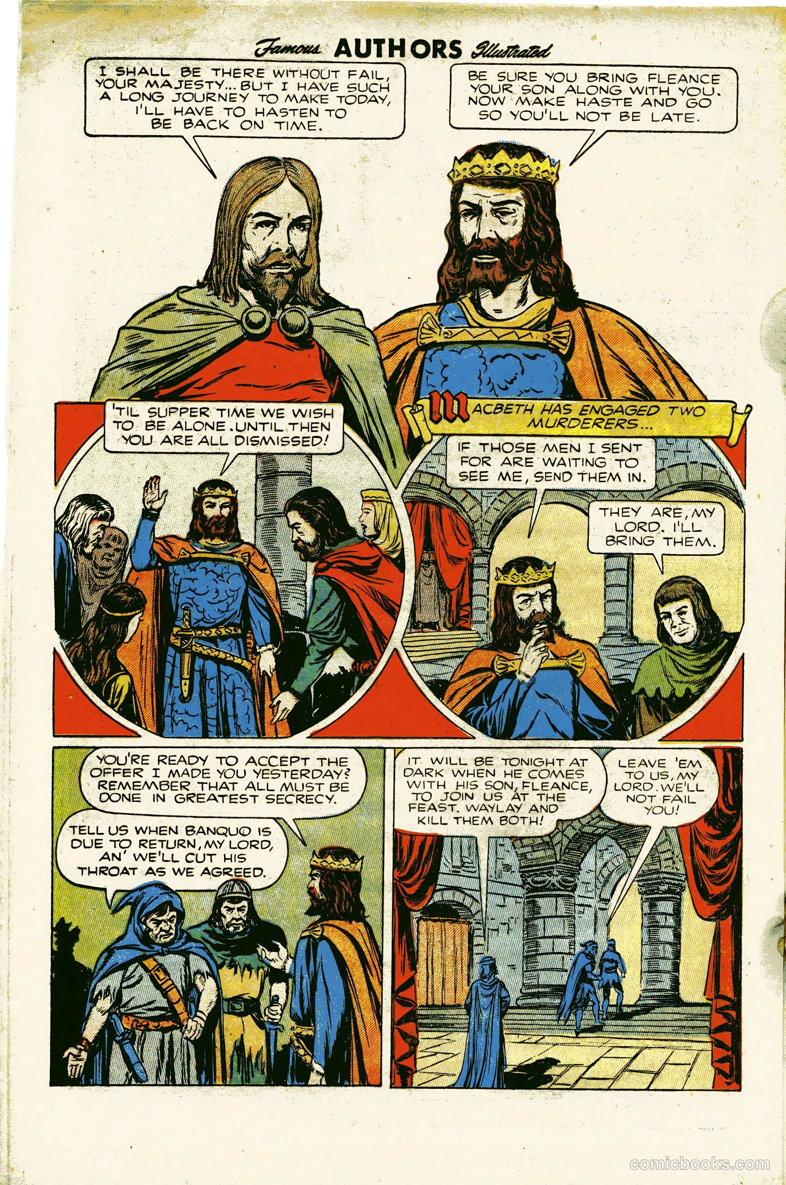 Stories by Famous Authors Illustrated #6 (1950) — page 14 of 35