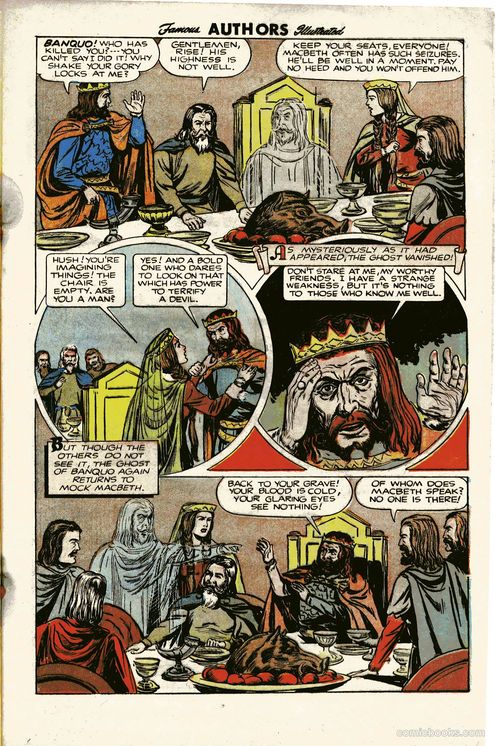 Stories by Famous Authors Illustrated #6 (1950) — page 17 of 35