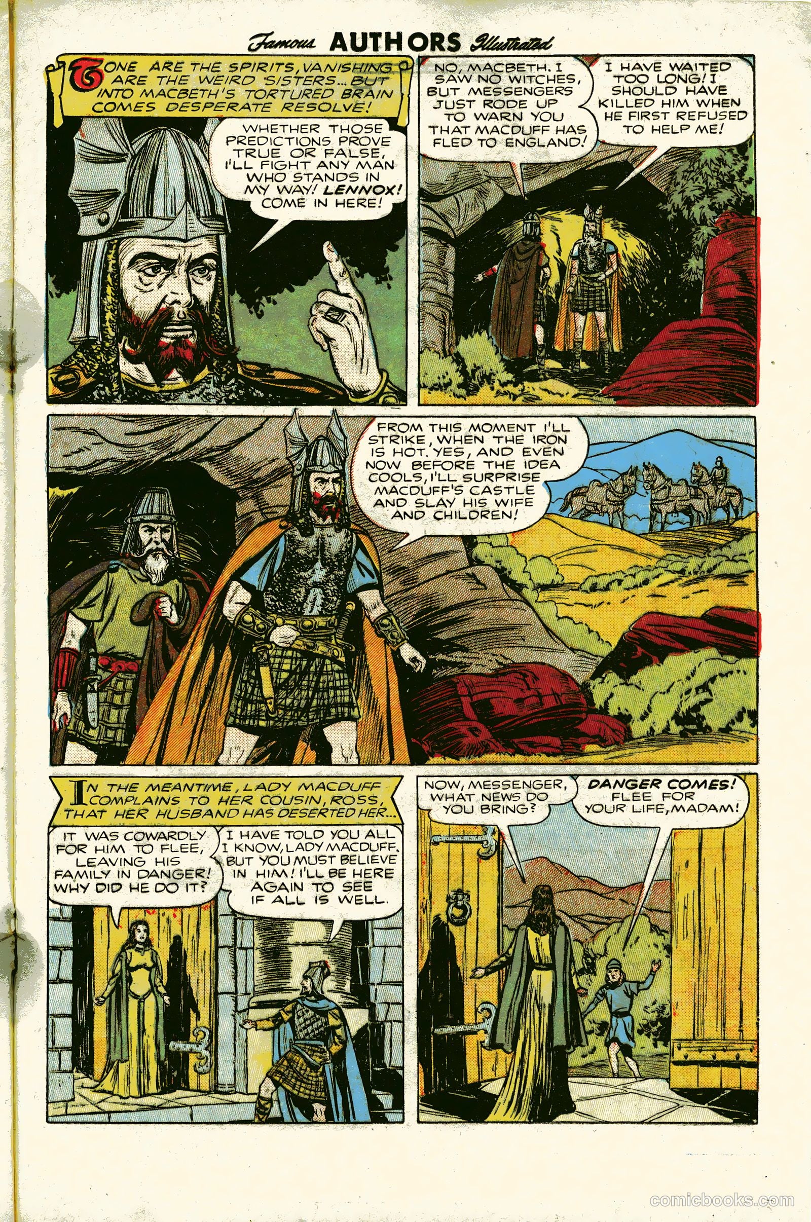 Stories by Famous Authors Illustrated #6 (1950) — page 21 of 35