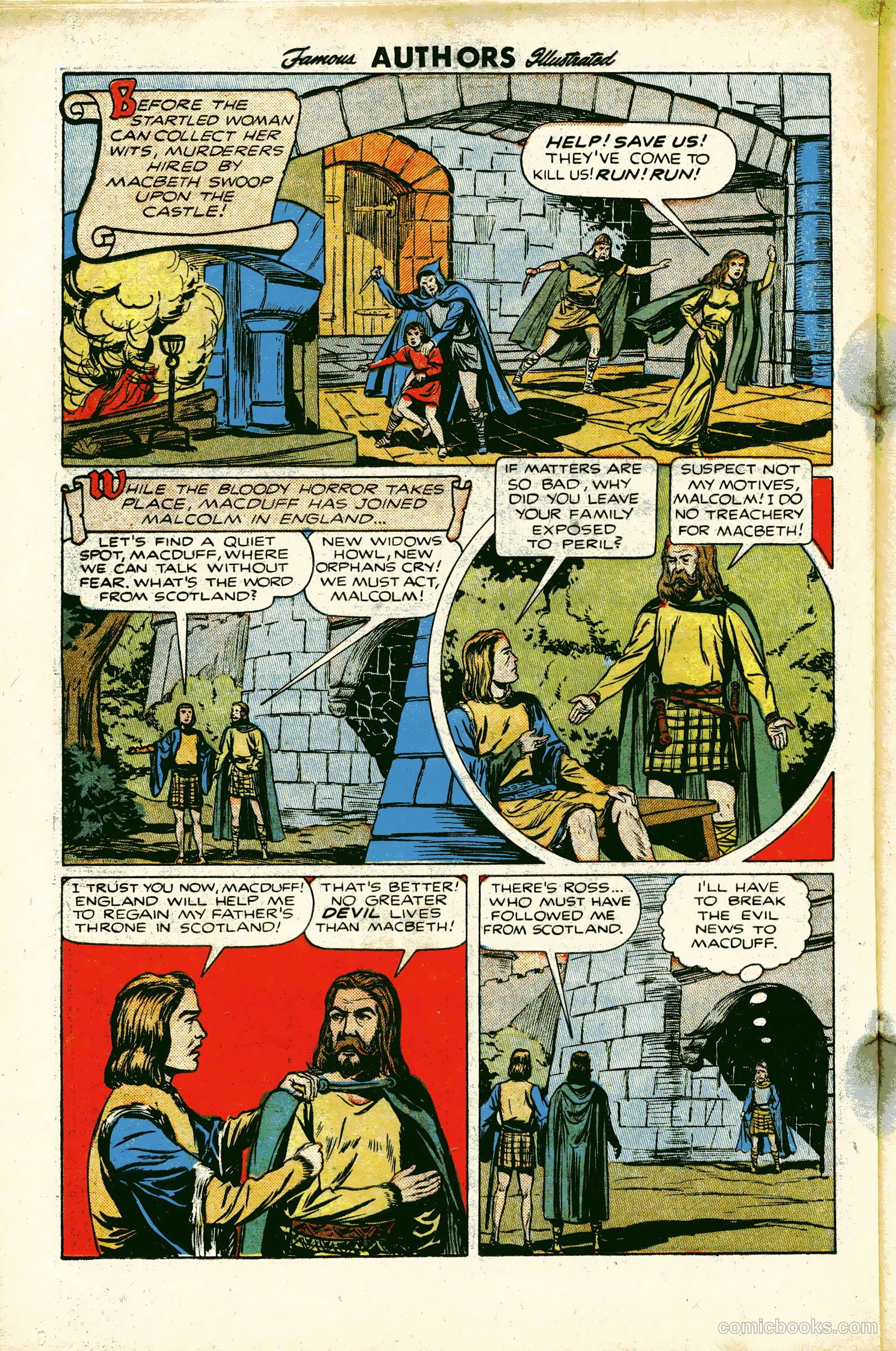Stories by Famous Authors Illustrated #6 (1950) — page 22 of 35