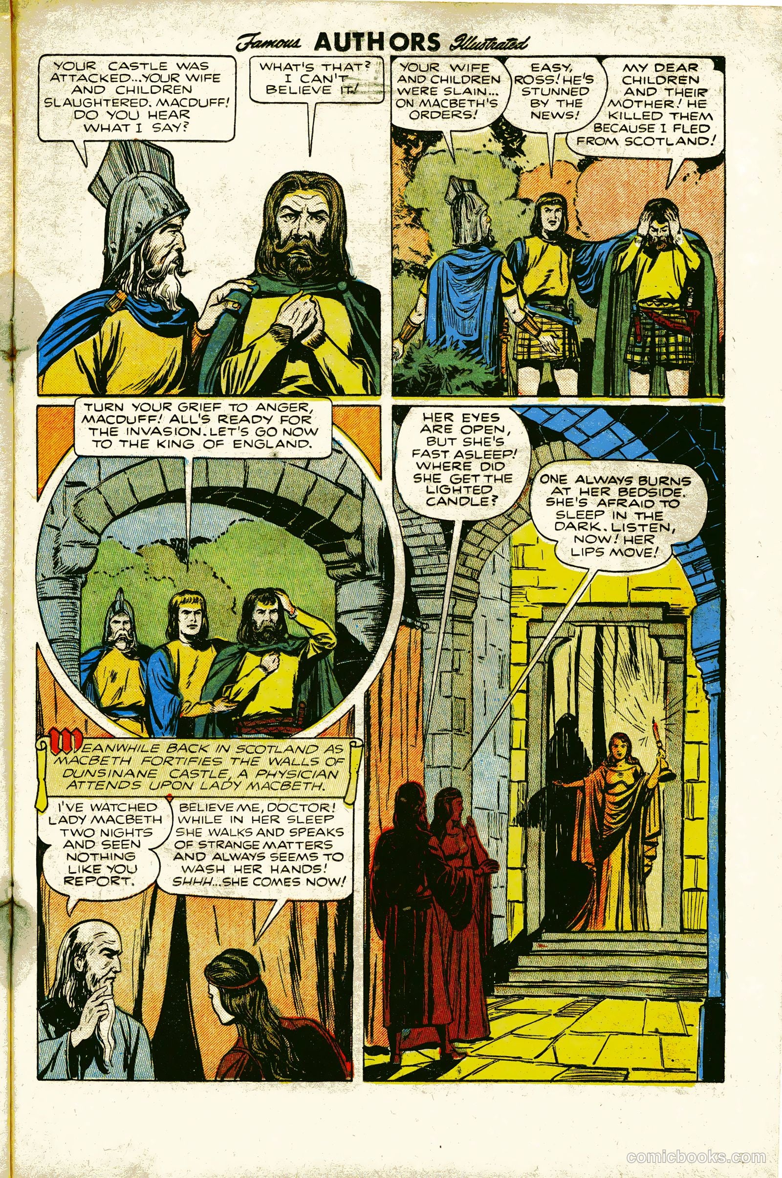 Stories by Famous Authors Illustrated #6 (1950) — page 23 of 35