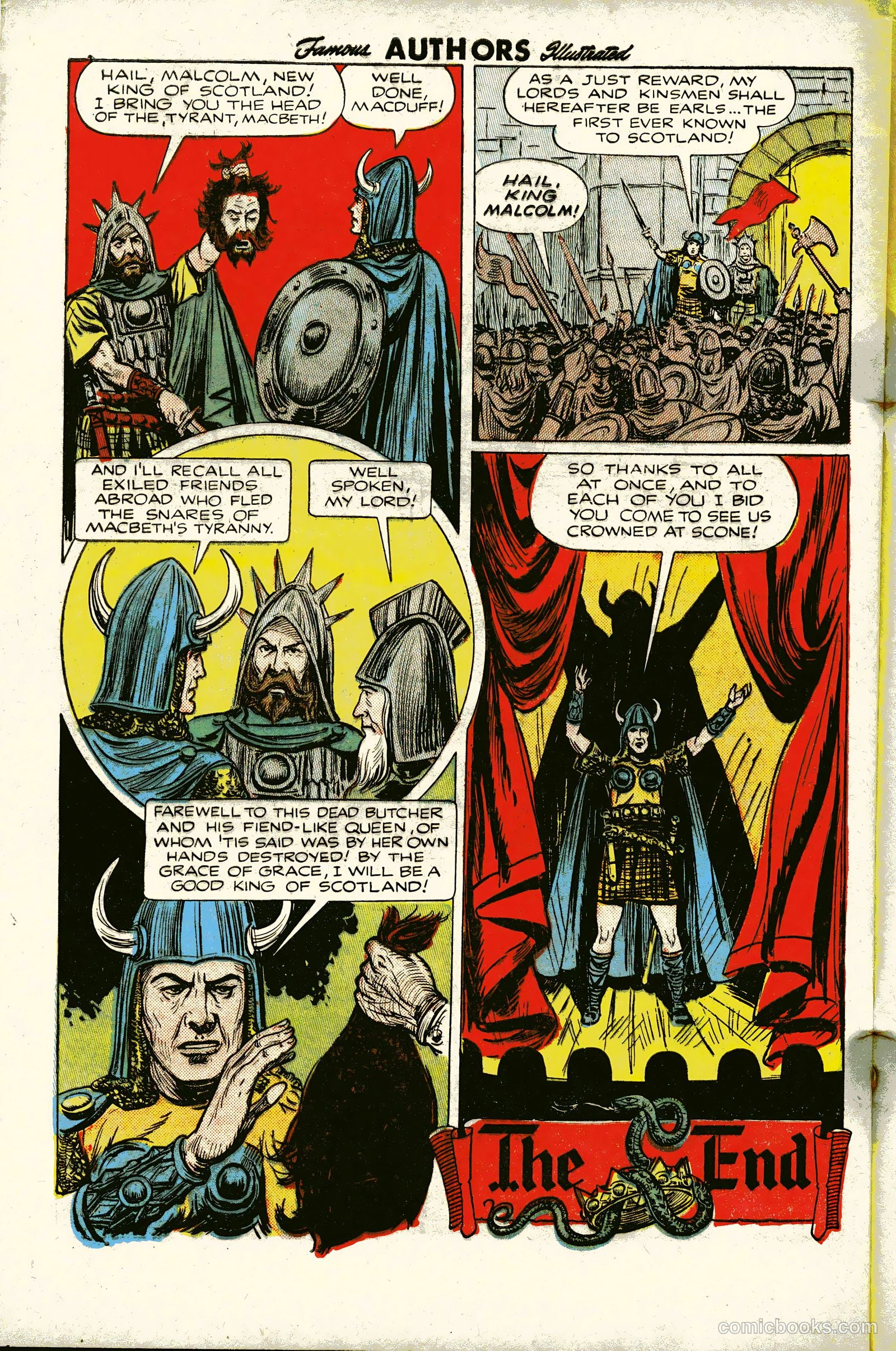 Stories by Famous Authors Illustrated #6 (1950) — page 32 of 35