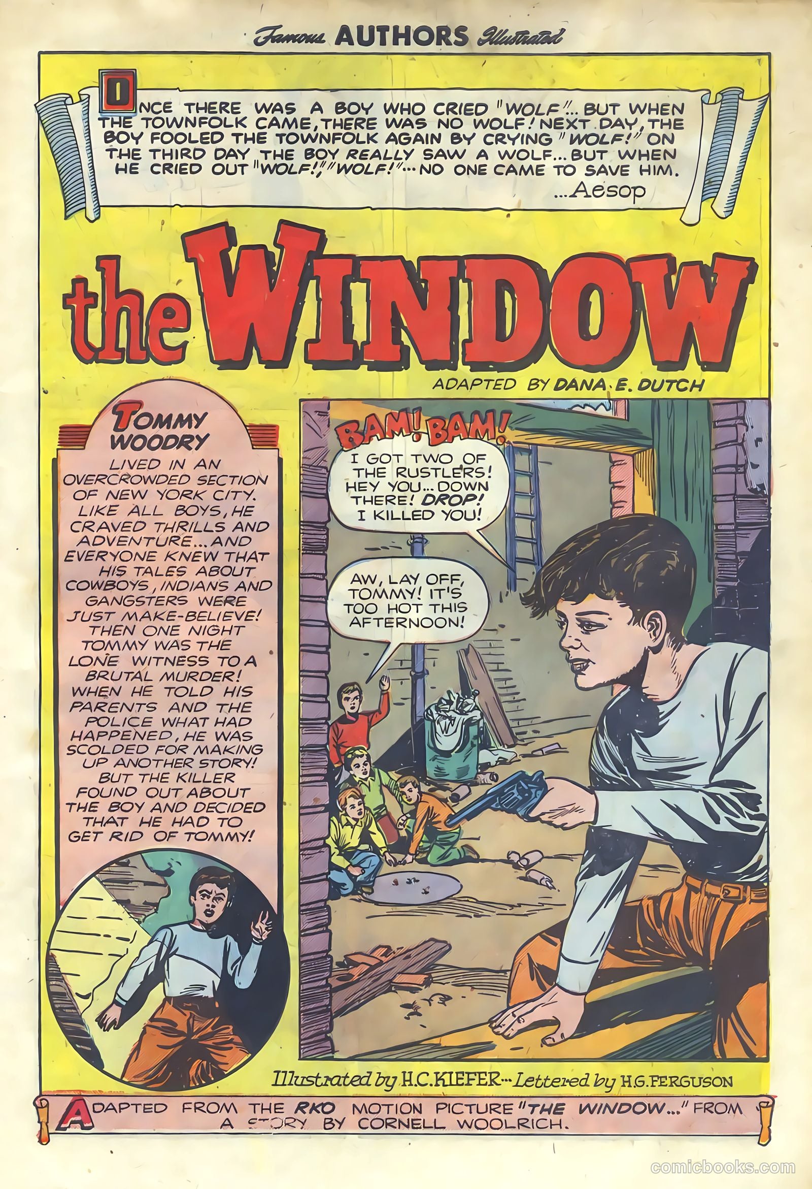Stories by Famous Authors Illustrated #7 (1950) — page 3 of 52