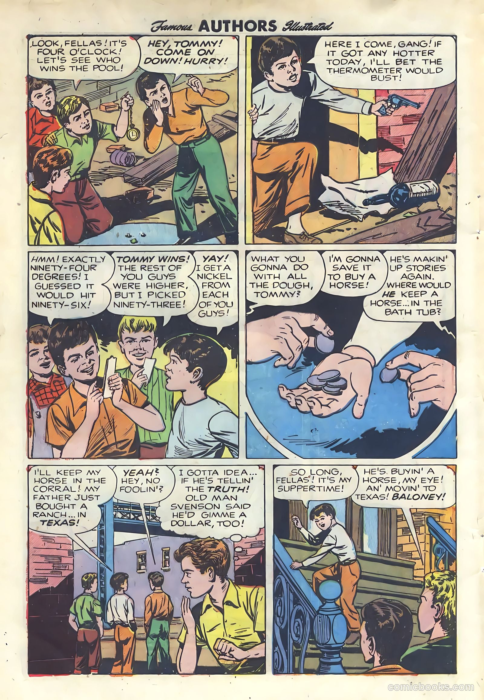 Stories by Famous Authors Illustrated #7 (1950) — page 4 of 52