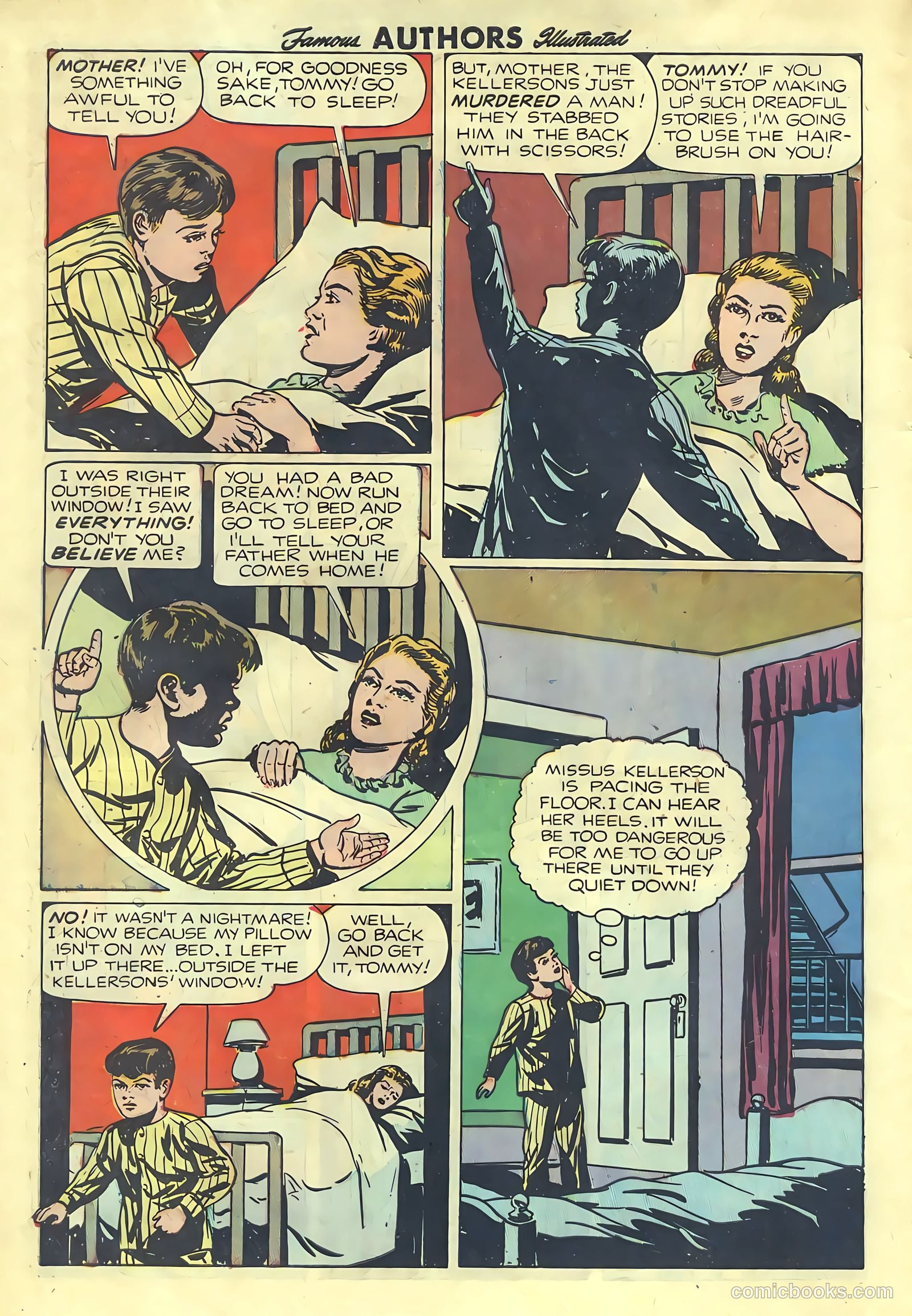Stories by Famous Authors Illustrated #7 (1950) — page 10 of 52