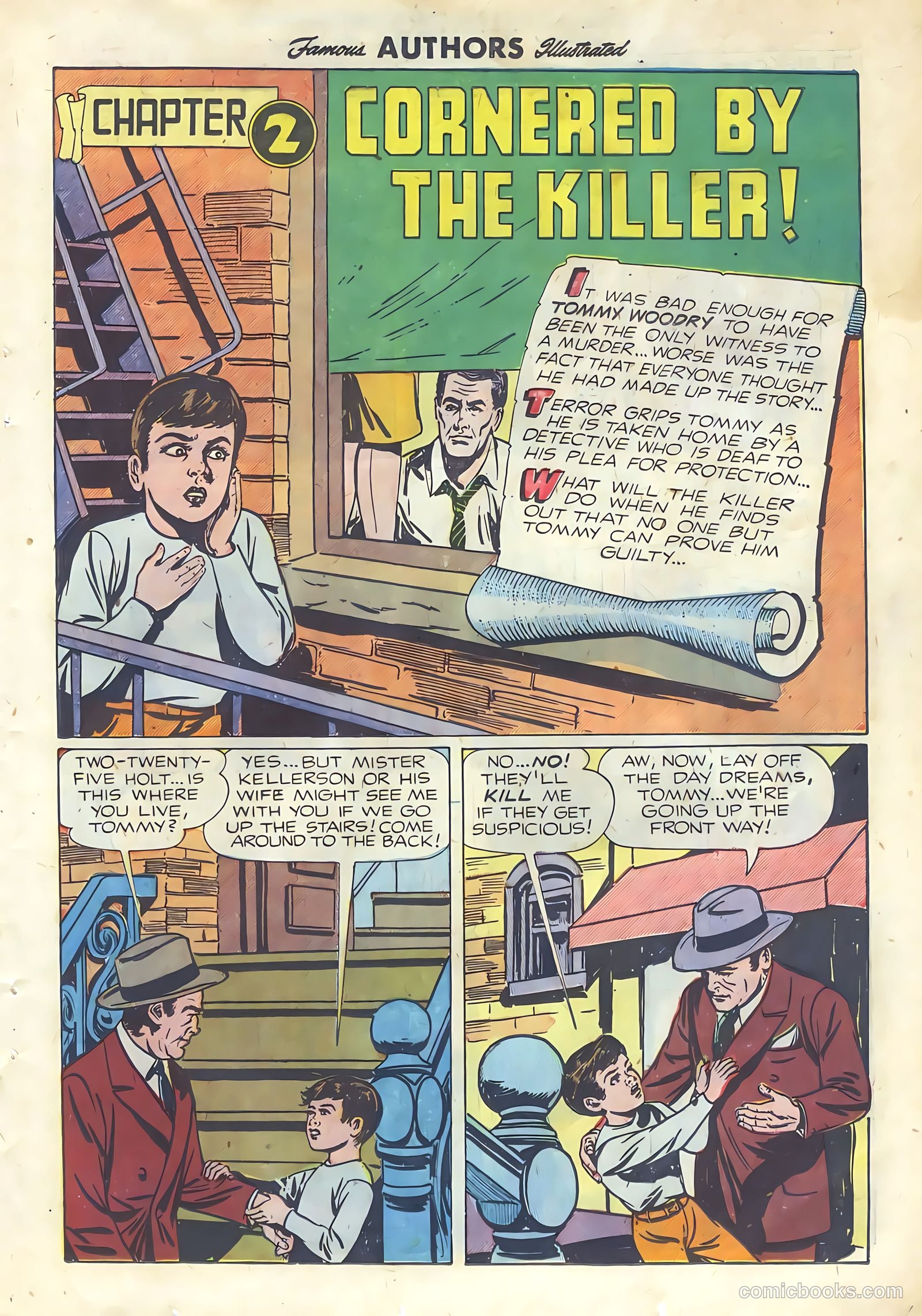 Stories by Famous Authors Illustrated #7 (1950) — page 15 of 52