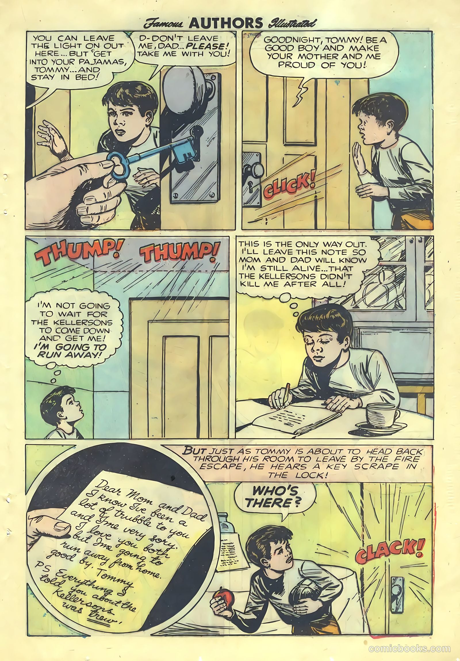 Stories by Famous Authors Illustrated #7 (1950) — page 21 of 52