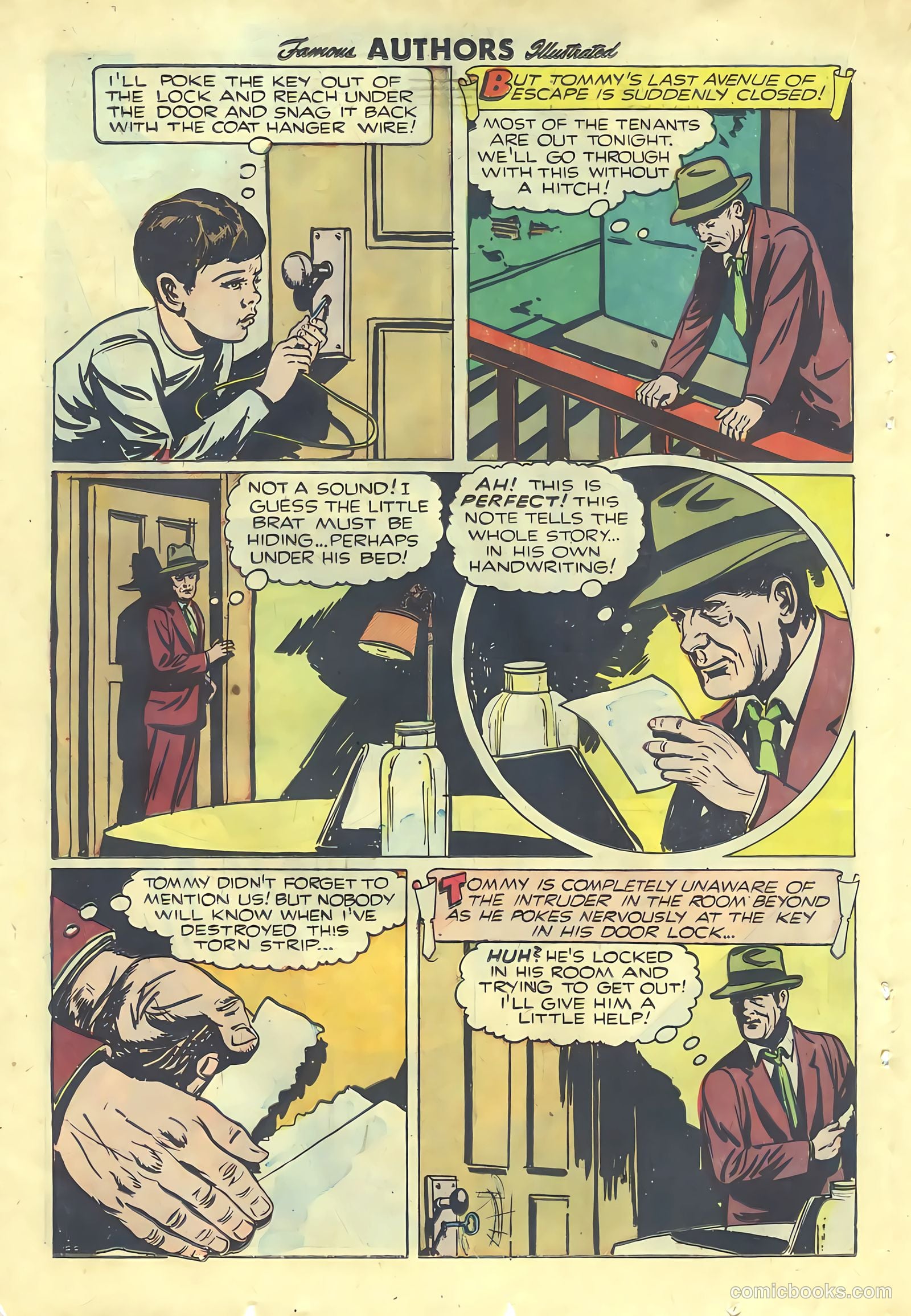 Stories by Famous Authors Illustrated #7 (1950) — page 24 of 52