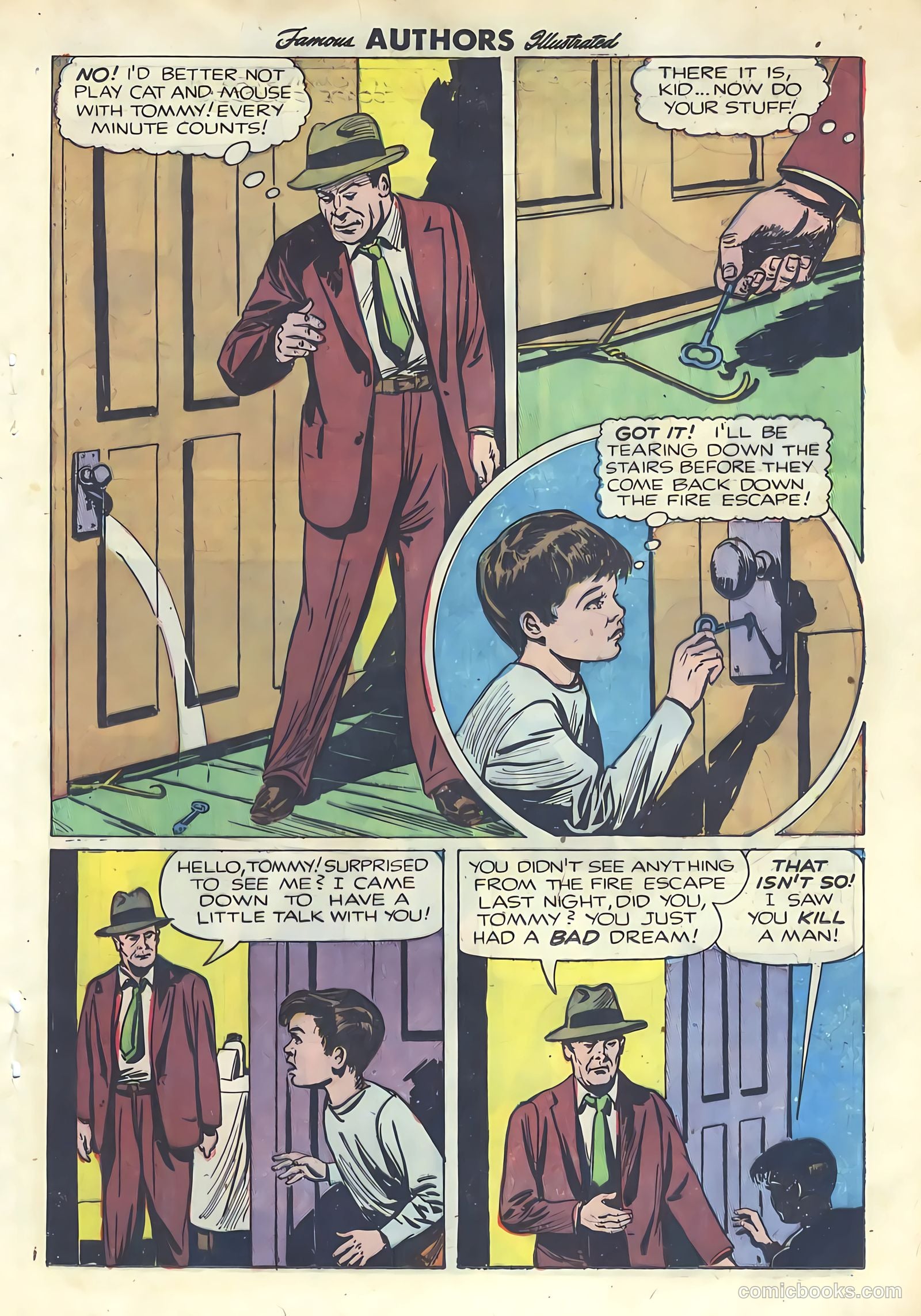 Stories by Famous Authors Illustrated #7 (1950) — page 25 of 52