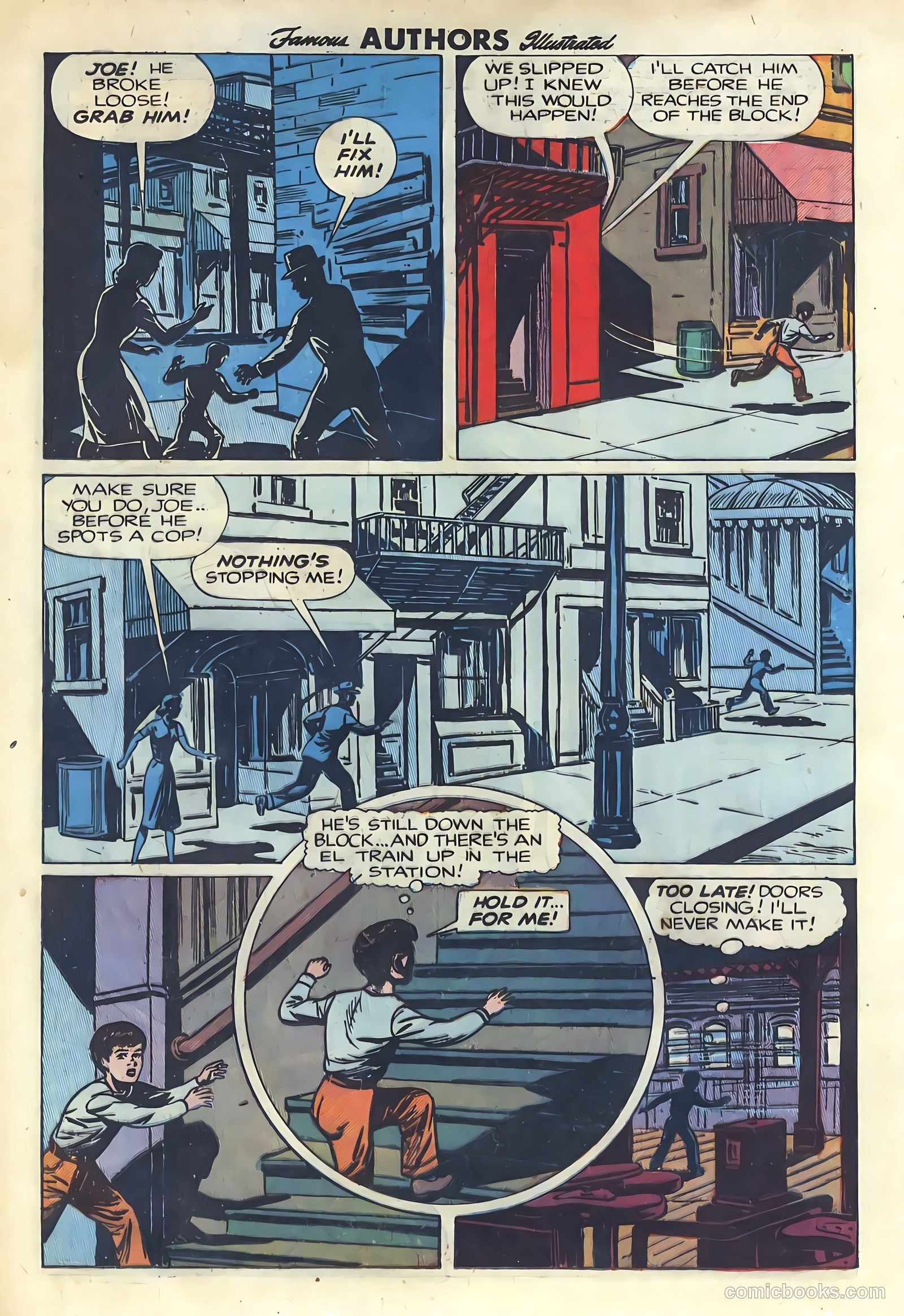 Stories by Famous Authors Illustrated #7 (1950) — page 28 of 52
