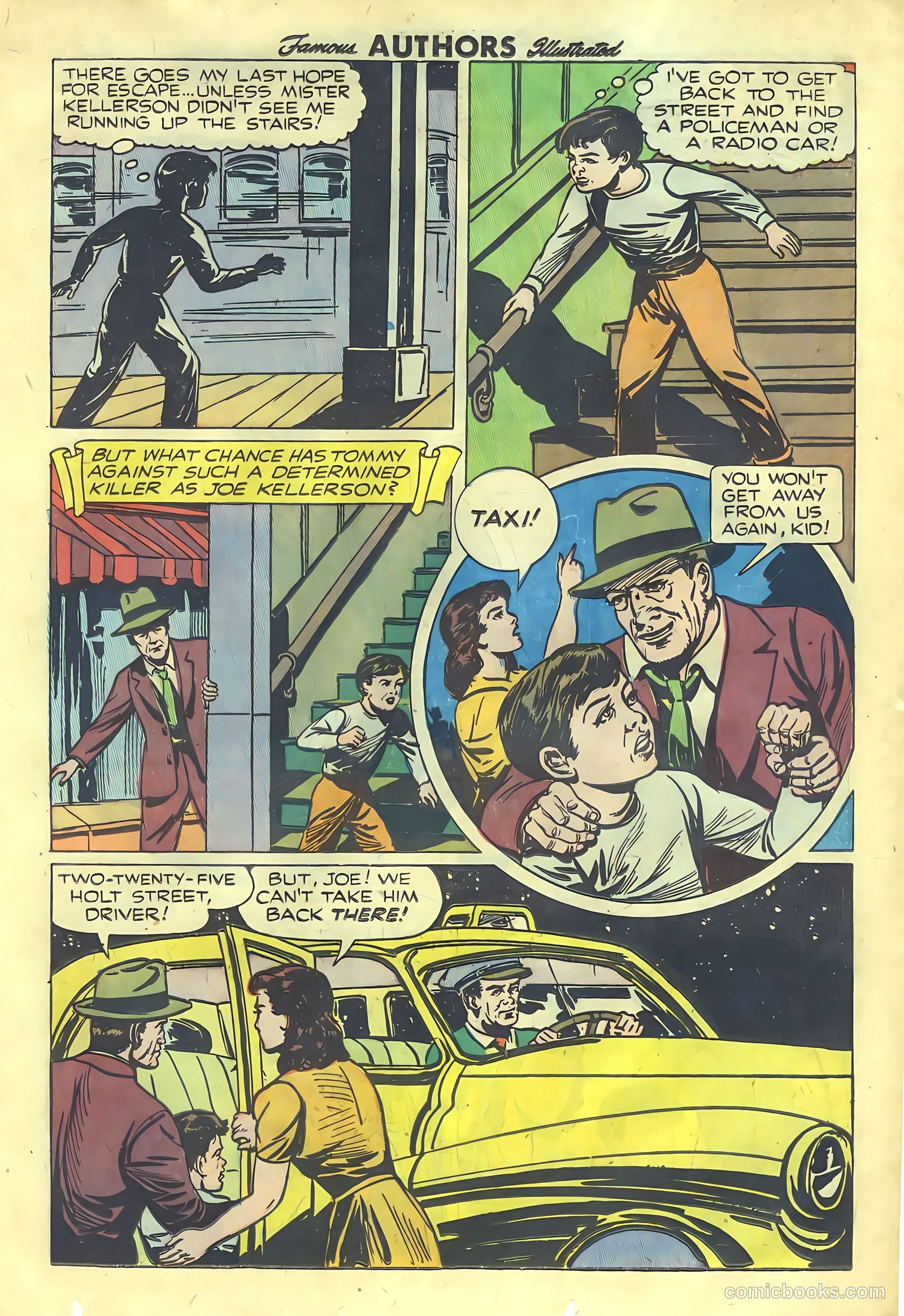 Stories by Famous Authors Illustrated #7 (1950) — page 29 of 52