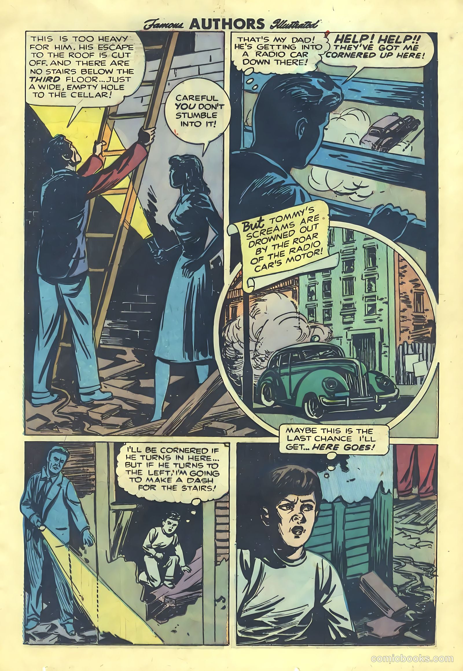 Stories by Famous Authors Illustrated #7 (1950) — page 35 of 52