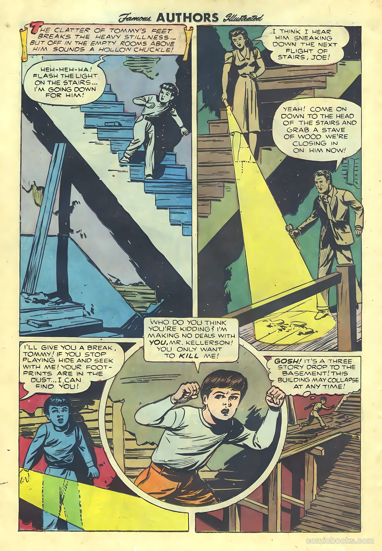 Stories by Famous Authors Illustrated #7 (1950) — page 36 of 52